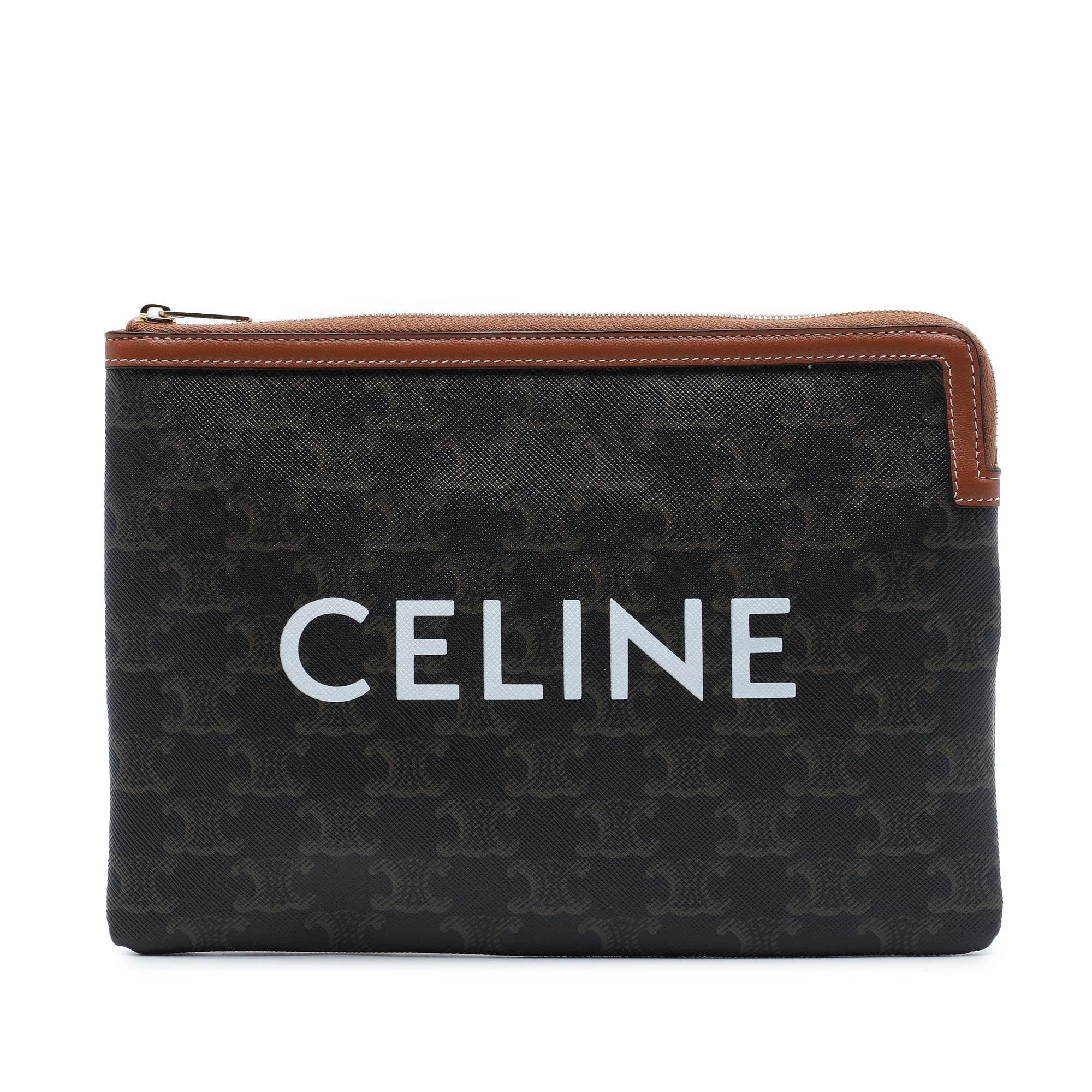 Triomphe cloth handbag