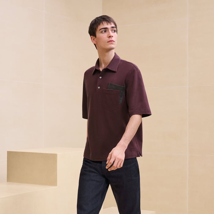 Polo shirt with pocket