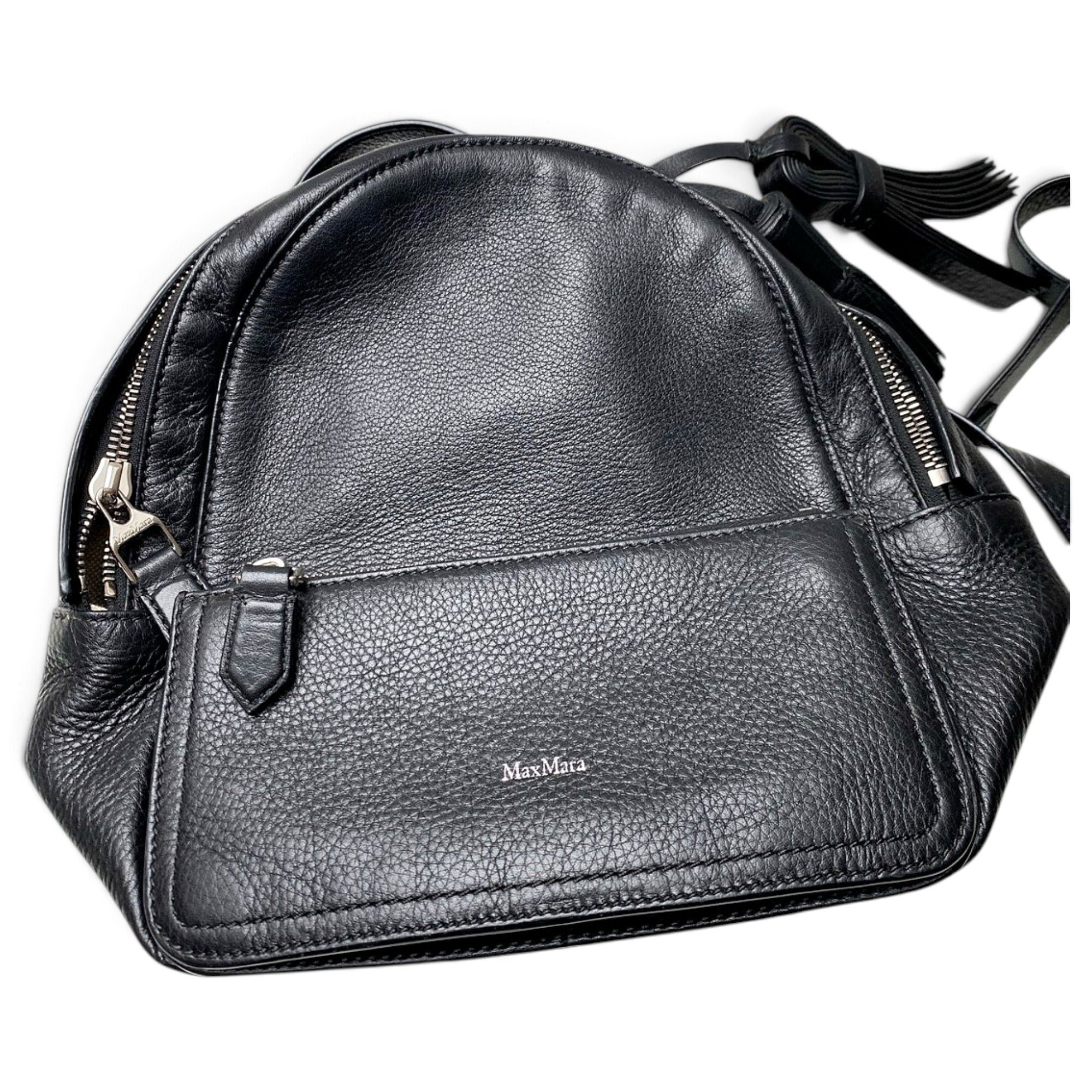 Max Mara Max Mara Atelier leather backpack