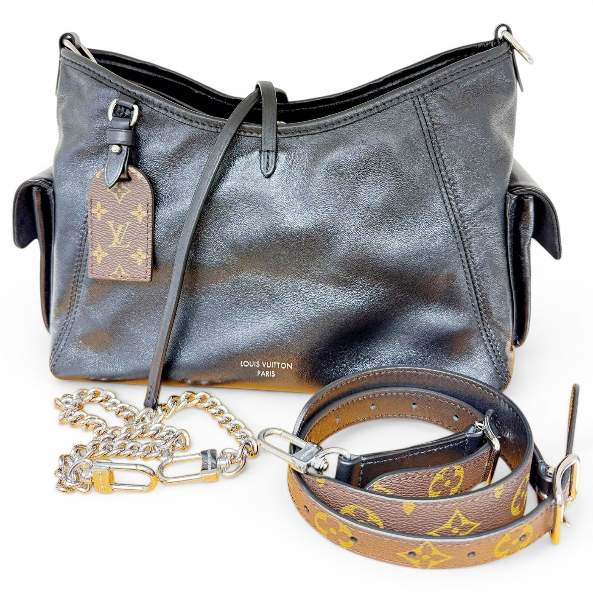 Leather handbag