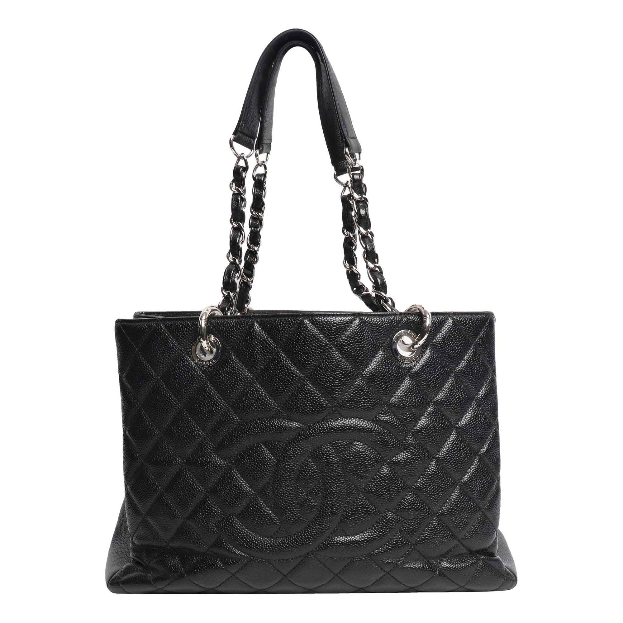 Grand shopping leather tote