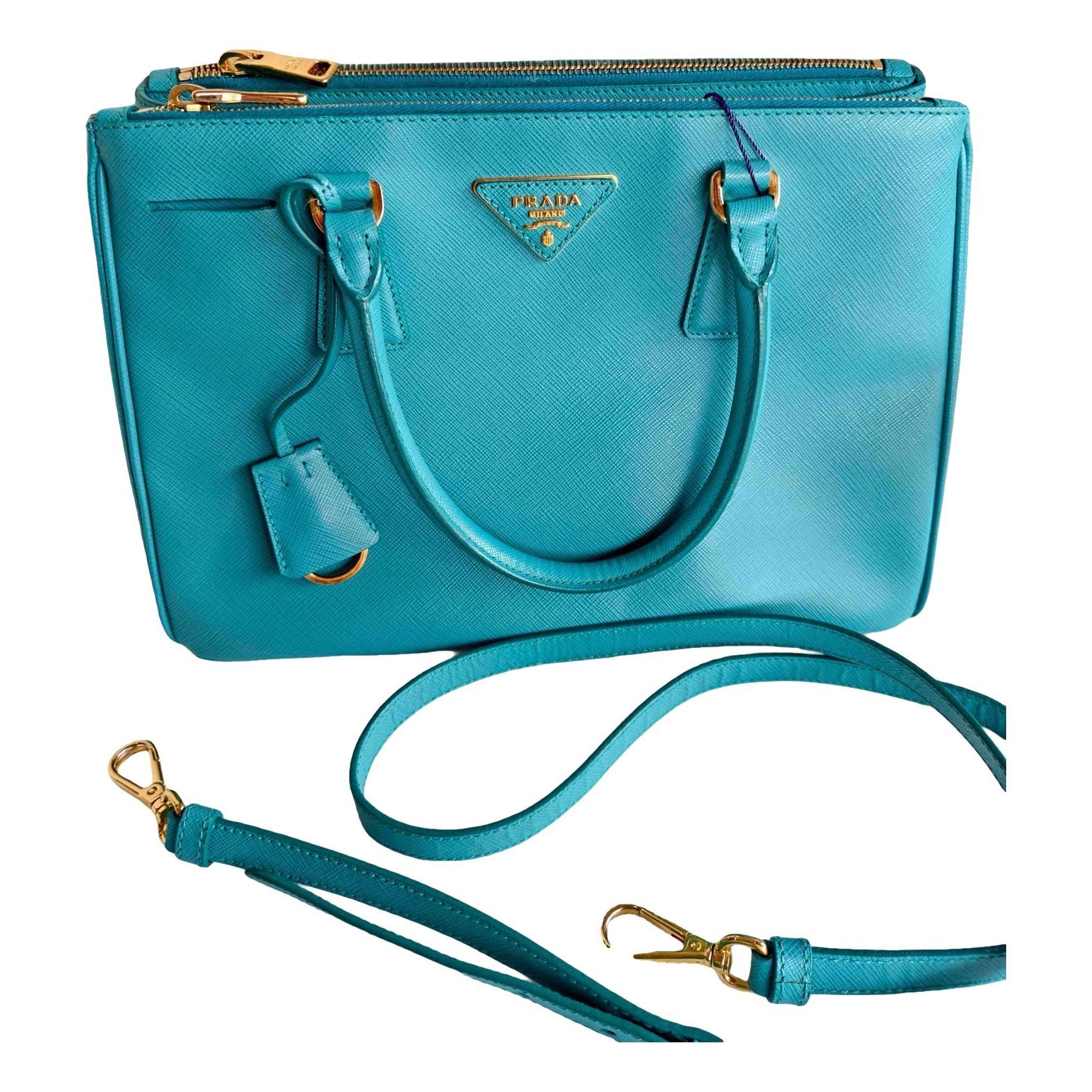 Galleria leather handbag