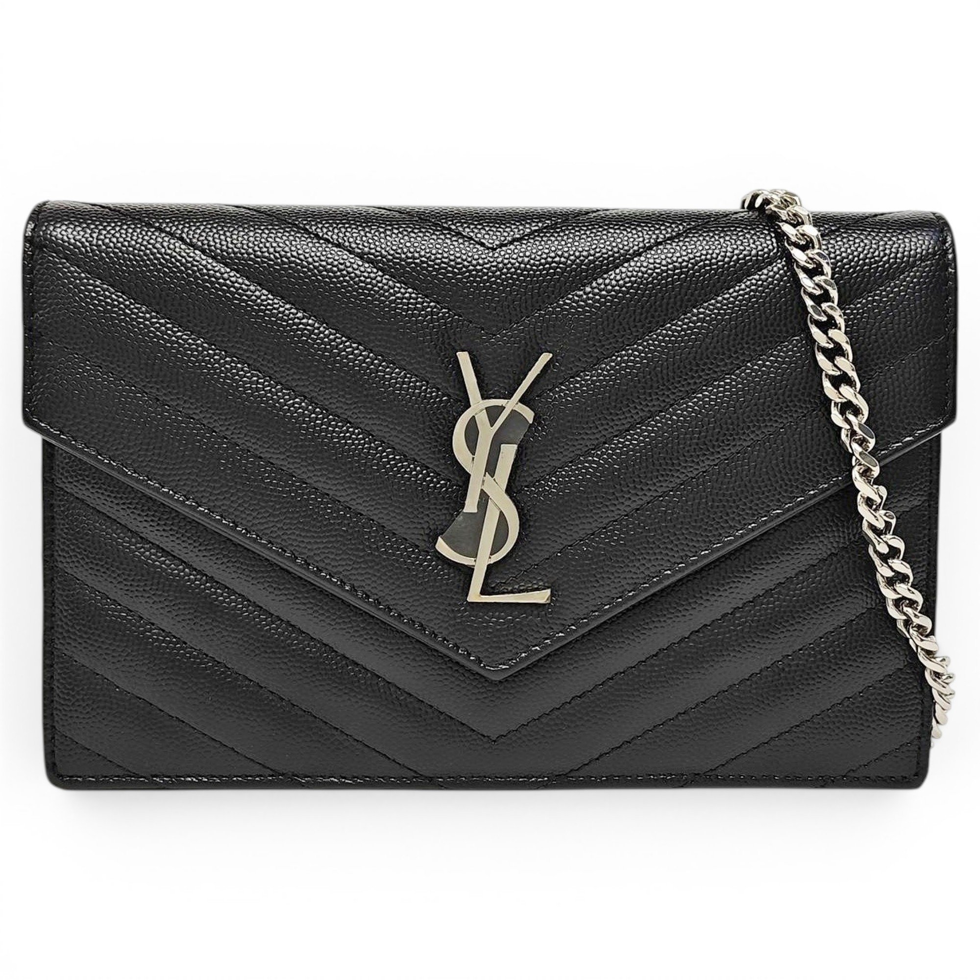 Baby monogramme leather handbag
