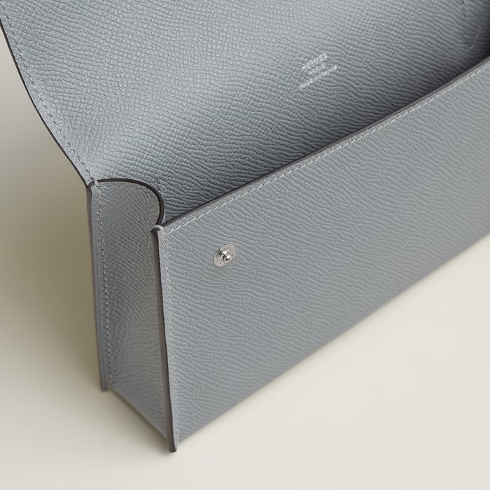 Gris Pantin Hermèsnap Wallet