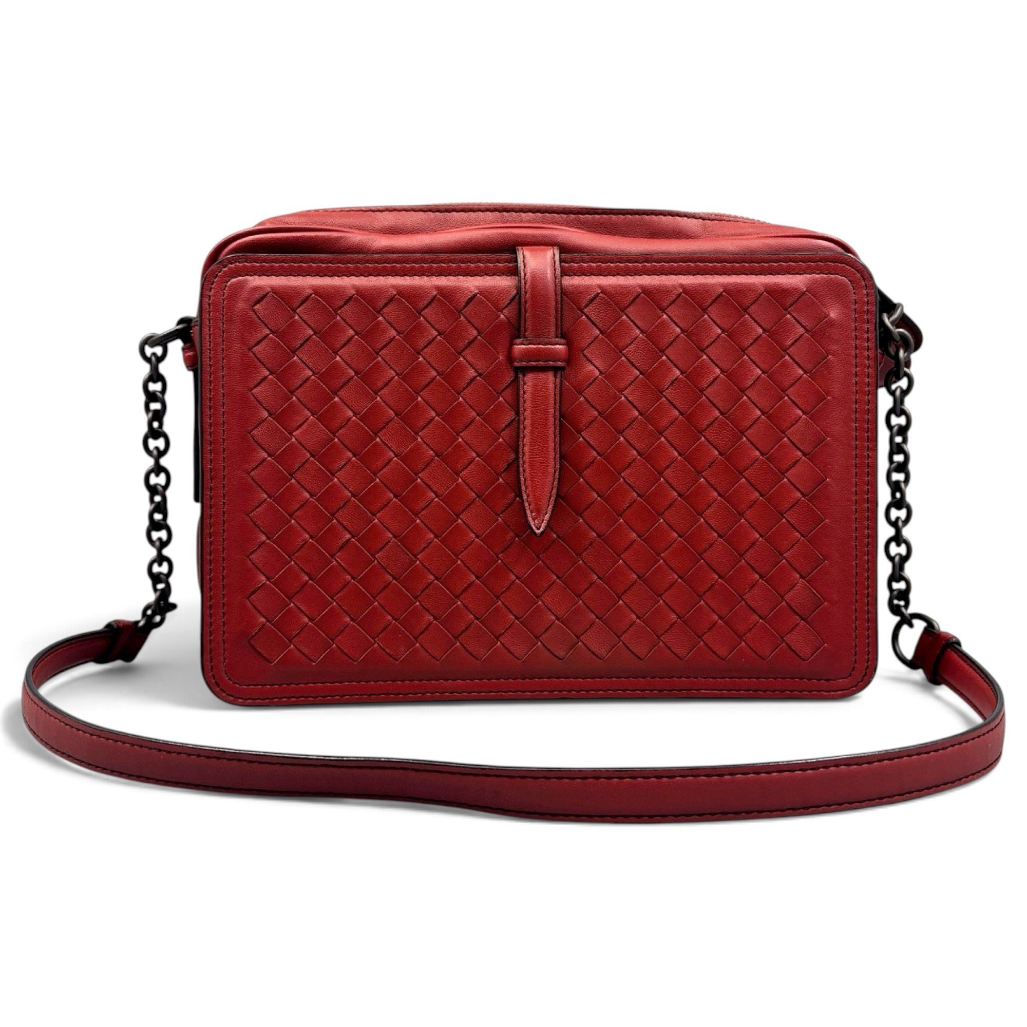Leather crossbody bag