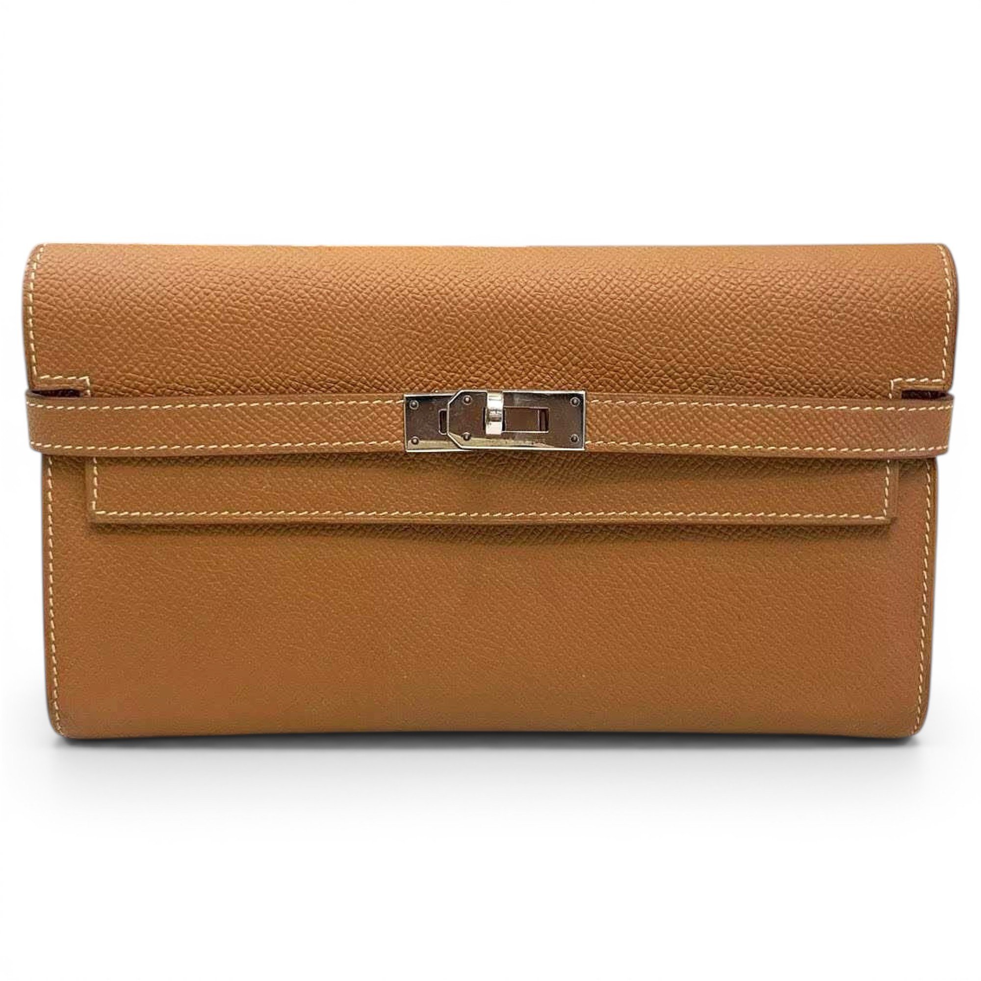 Kelly to go leather clutch bag