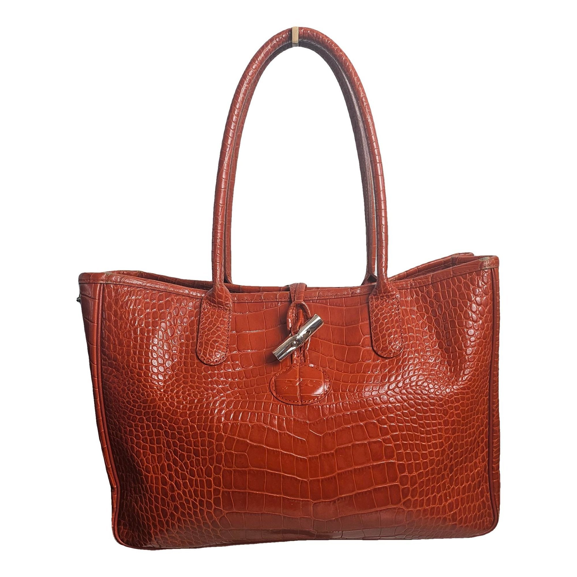 Roseau leather handbag