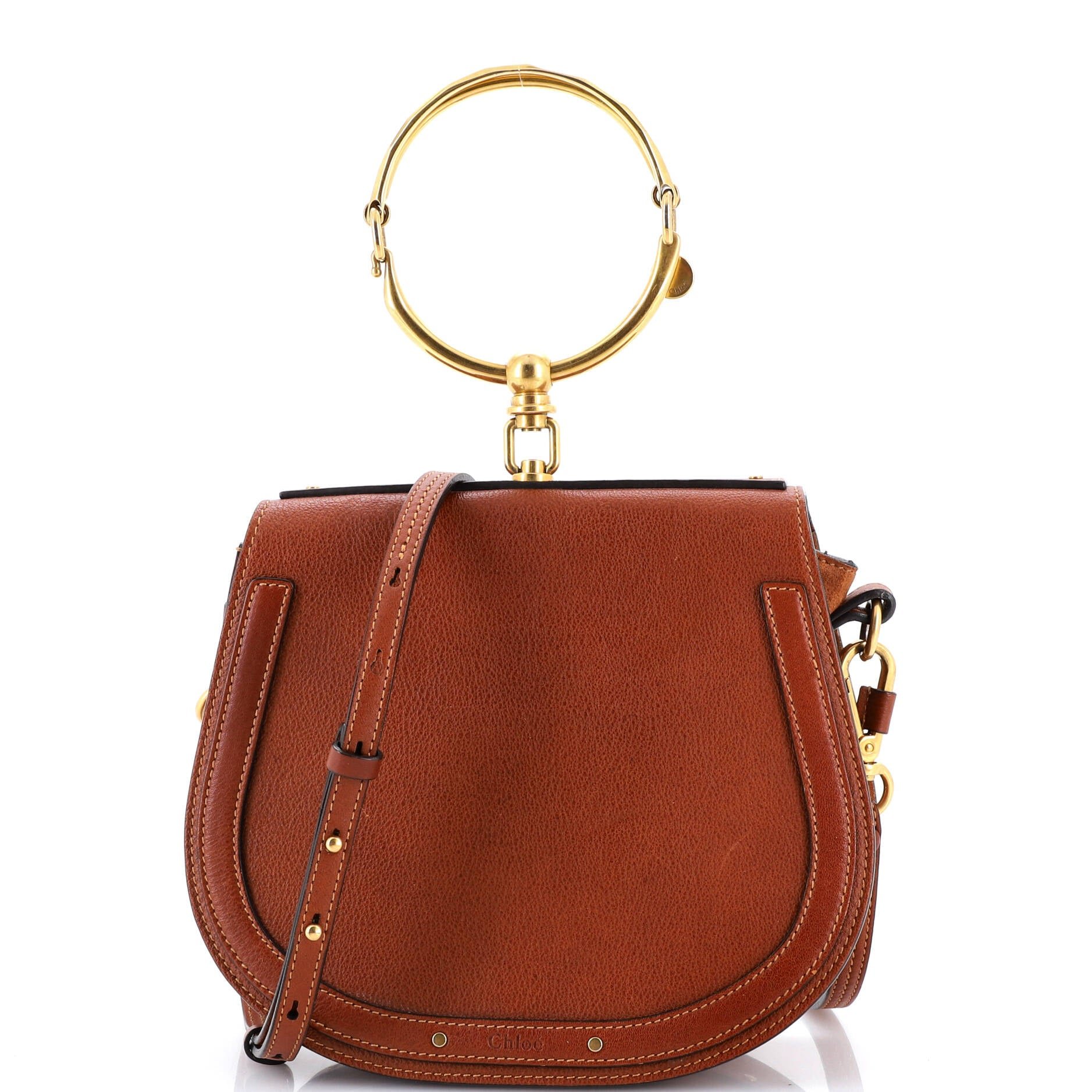 Chloe Nile Crossbody Bag Leather Medium