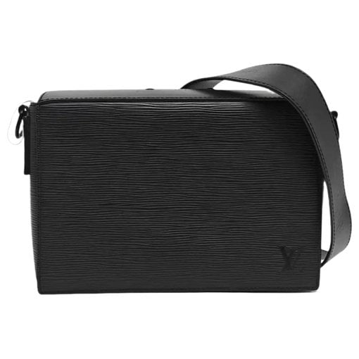 Bento Box leather crossbody bag