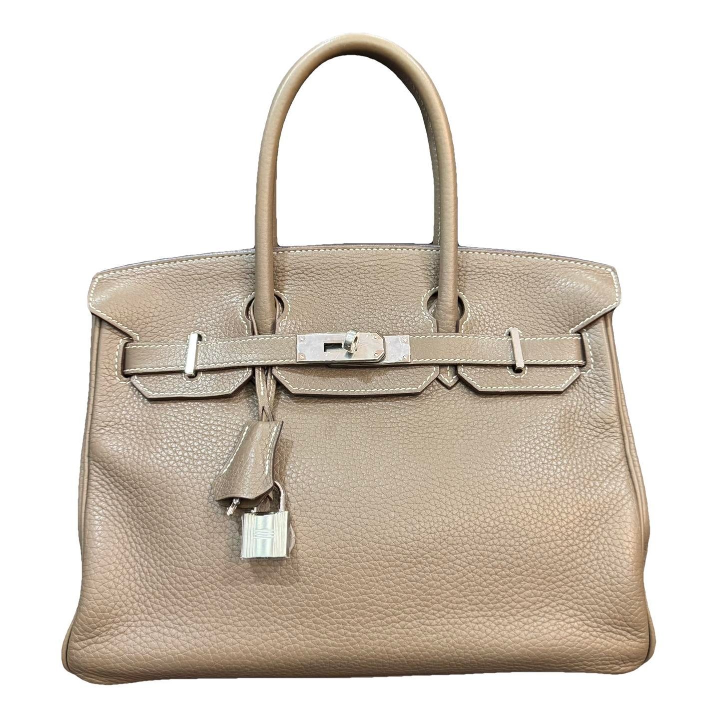 Birkin 30 leather handbag
