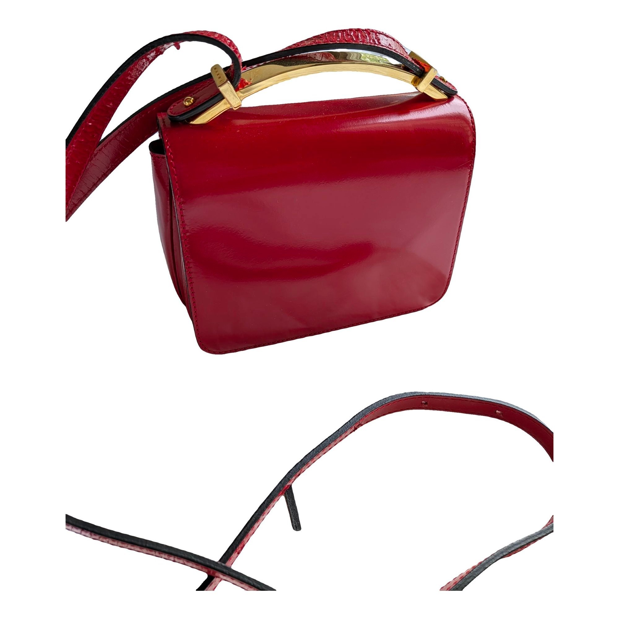 Leather crossbody bag