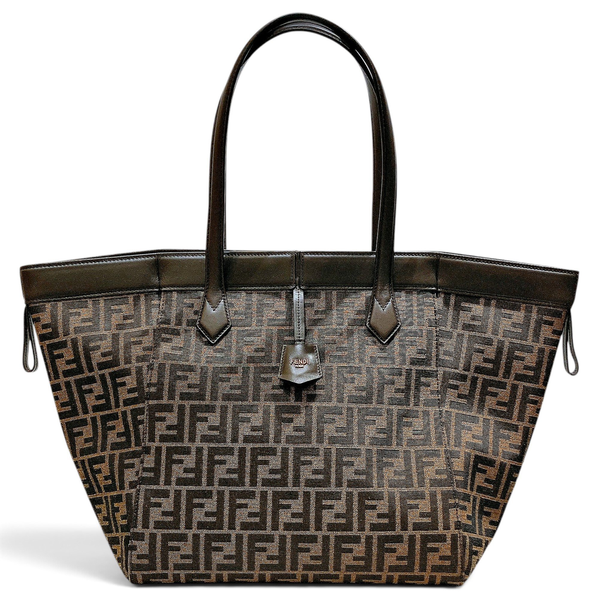 Patent leather handbag