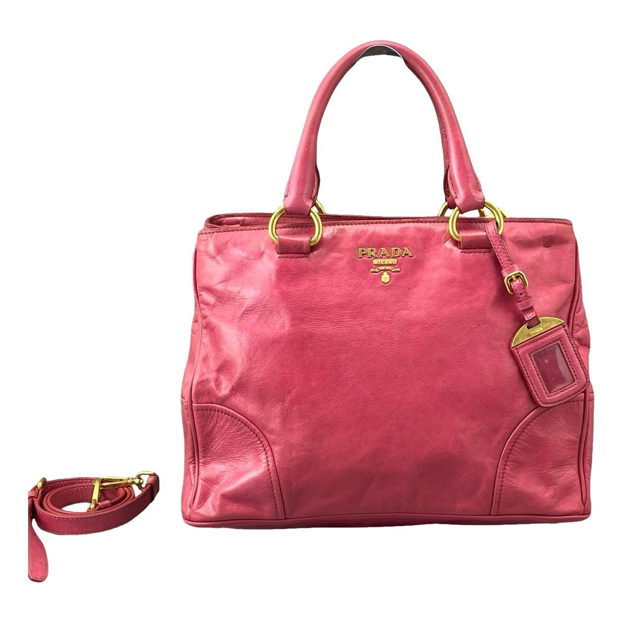 Leather crossbody bag