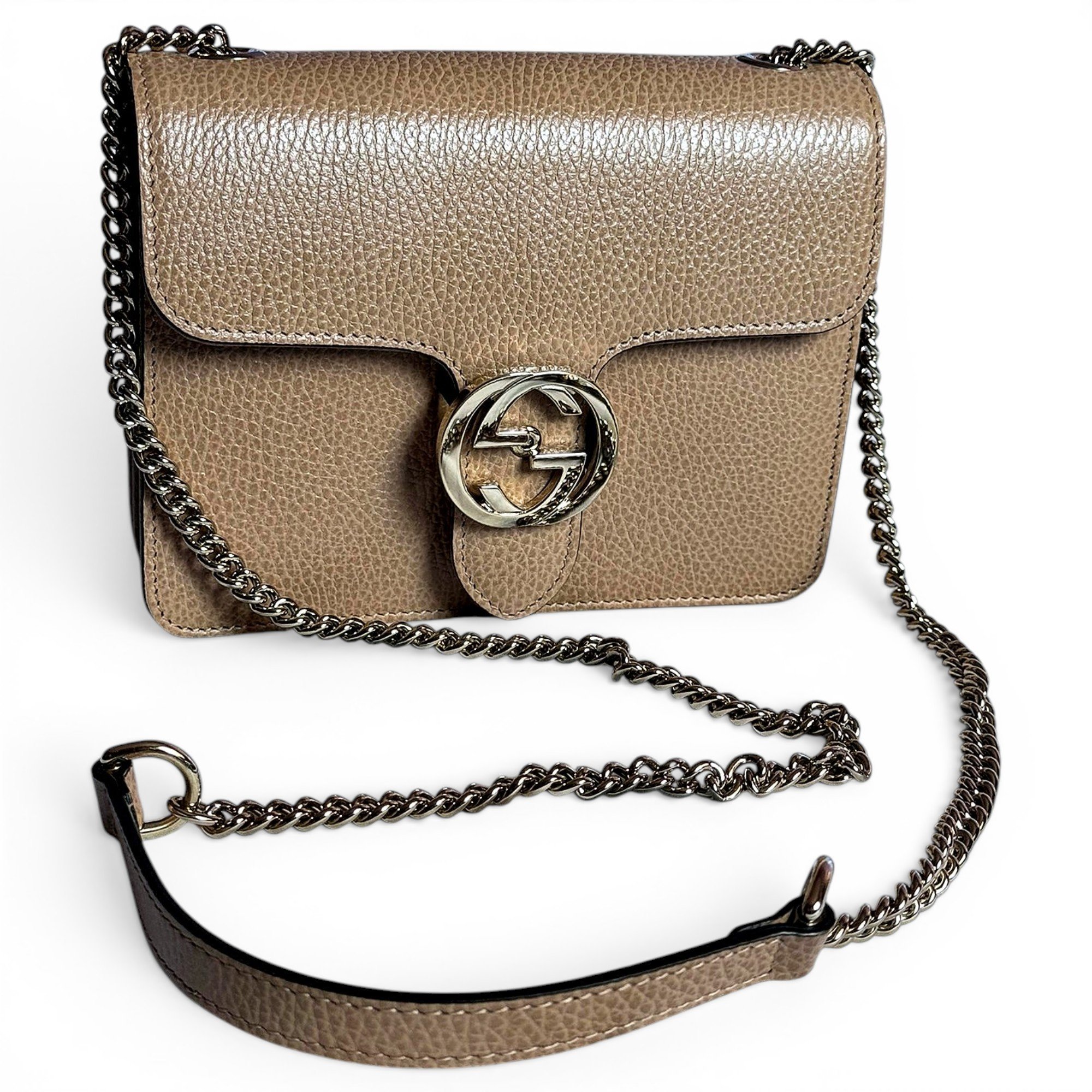 Leather crossbody bag