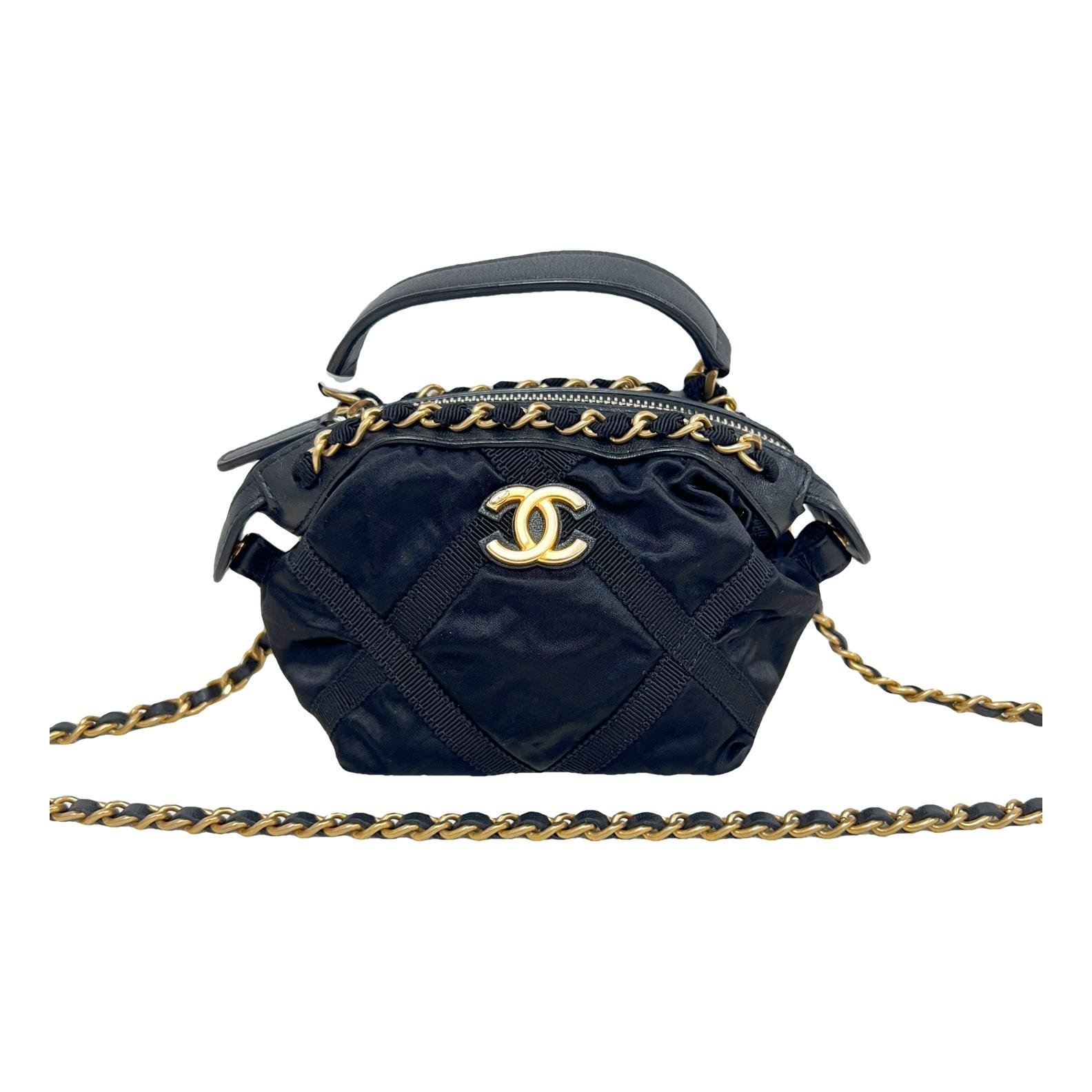 Silk crossbody bag
