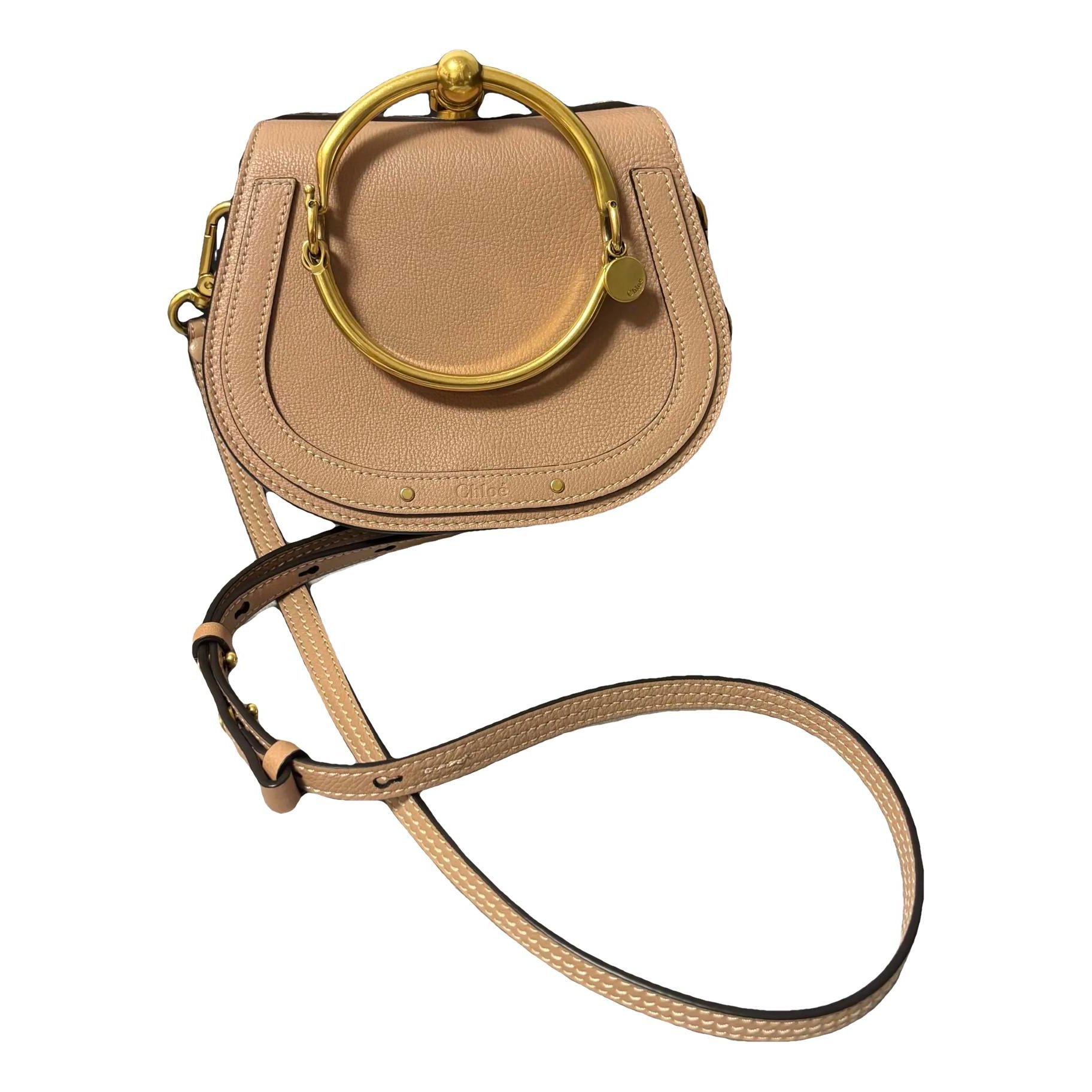Bracelet Nile leather crossbody bag