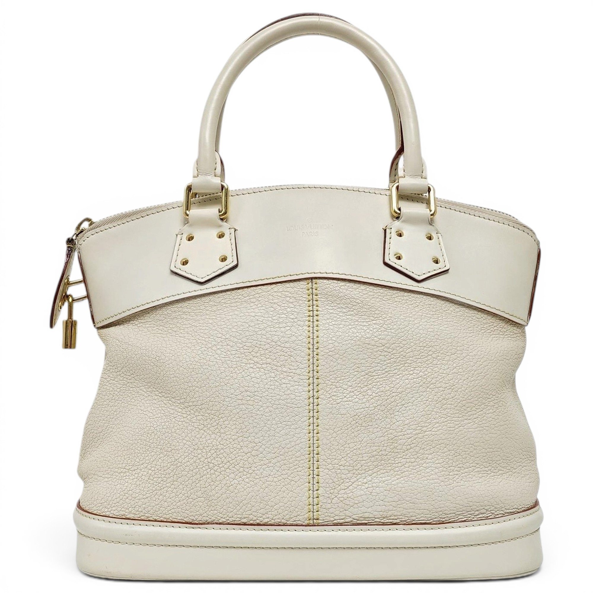Lockit leather handbag