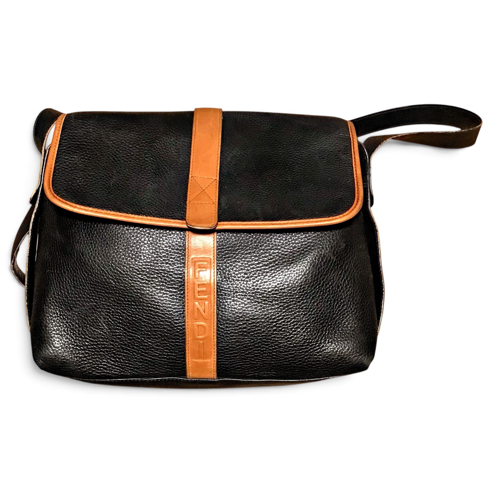 Leather crossbody bag