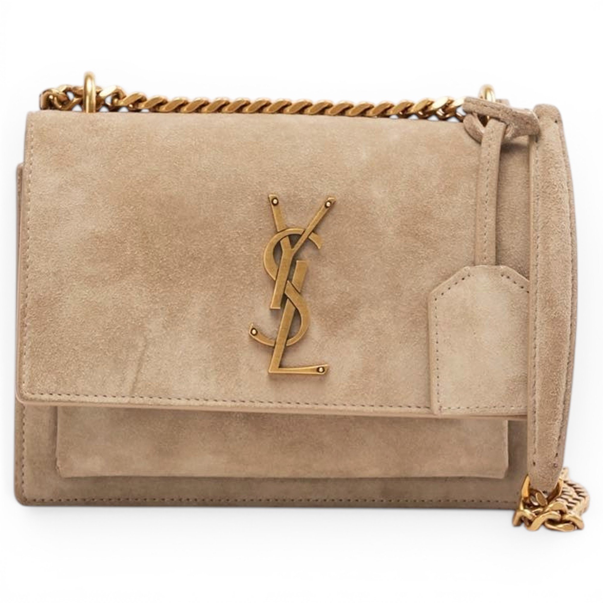 Sunset leather handbag