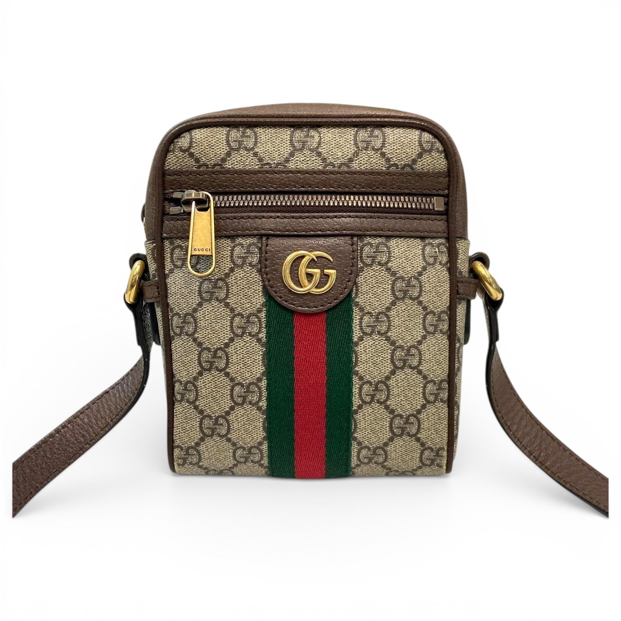 Leather crossbody bag