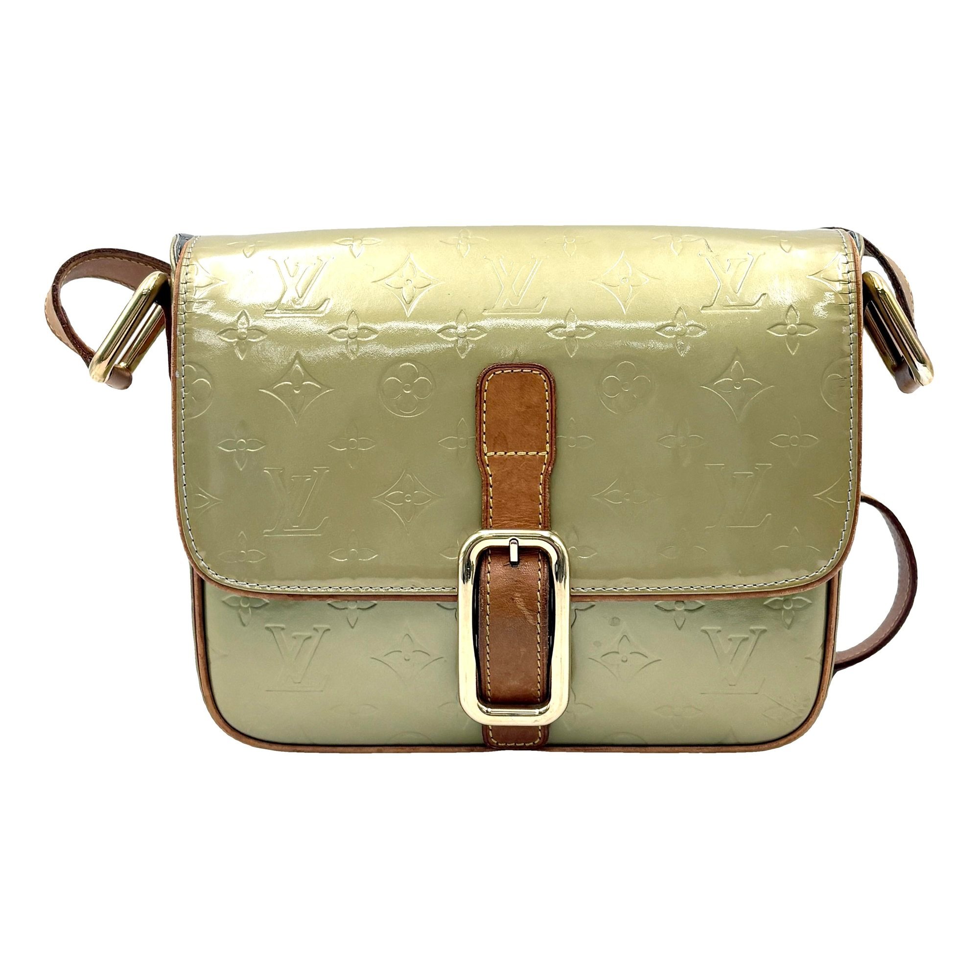 Christie patent leather crossbody bag