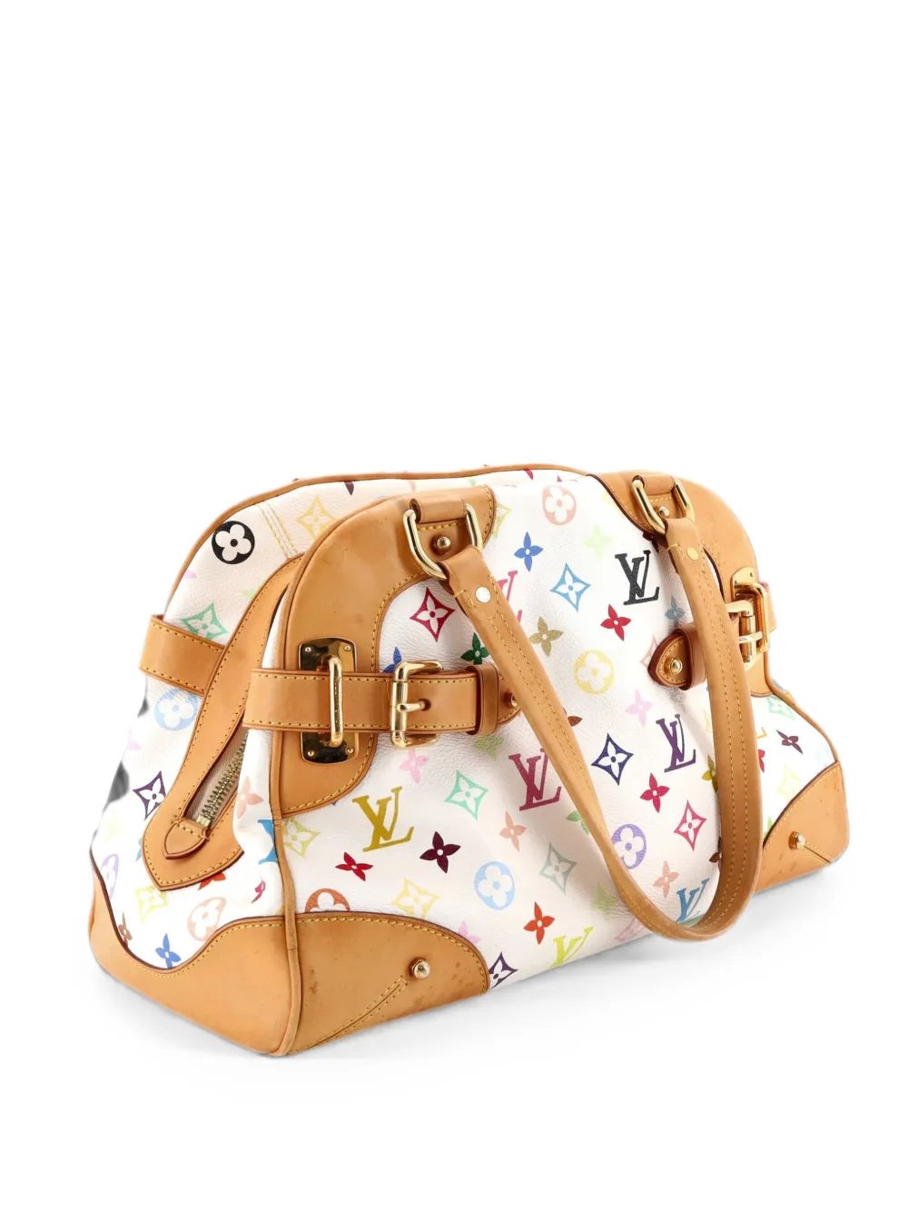 Claudia Handbag Monogram Multicolor satchel