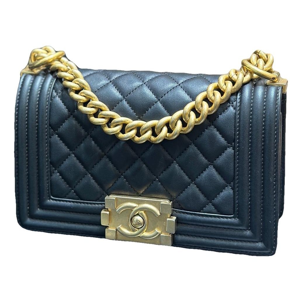 Boy leather crossbody bag