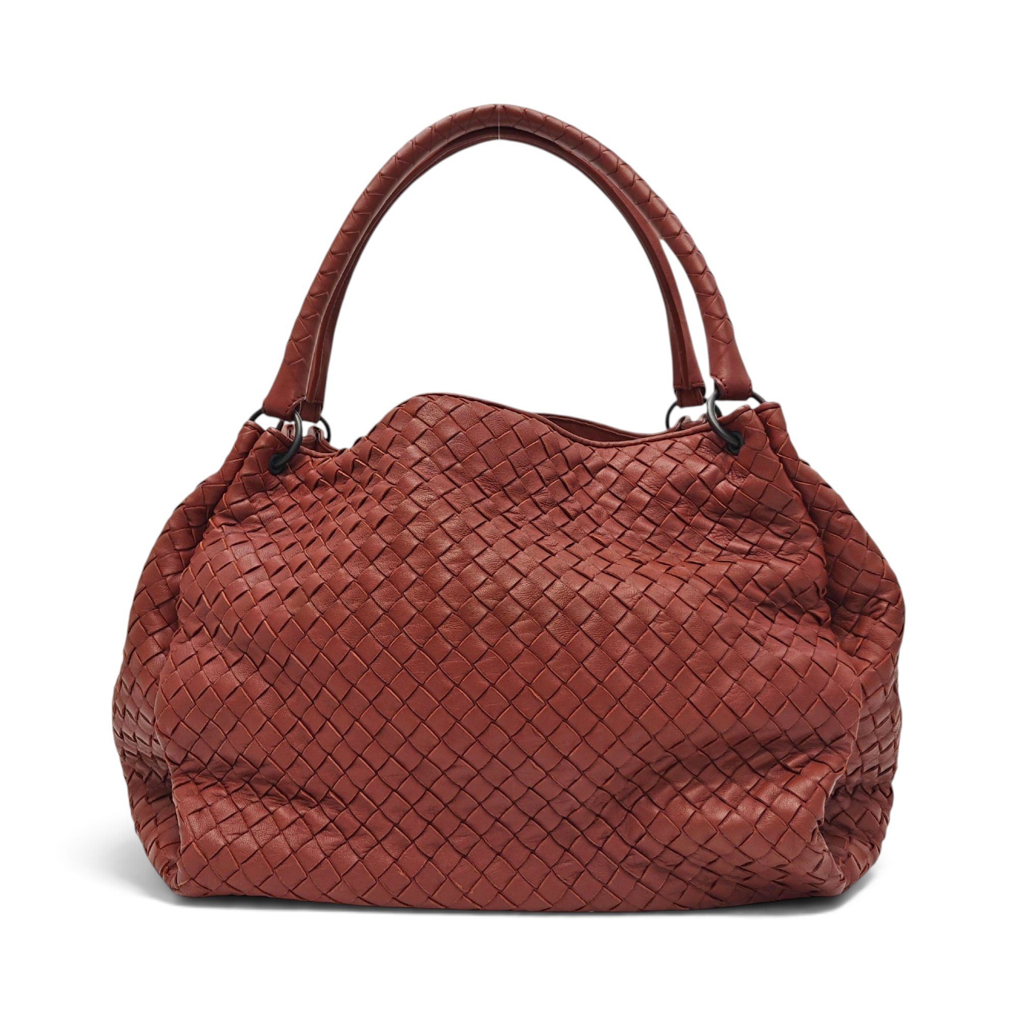 Parachute leather handbag