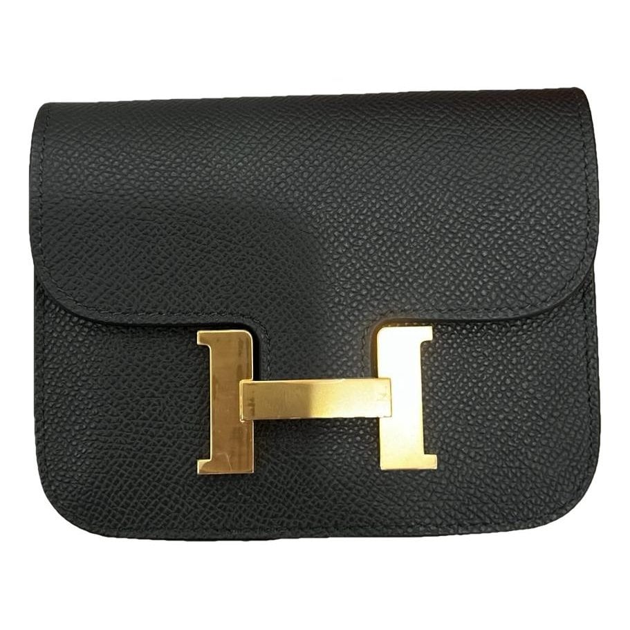 Constance leather clutch bag