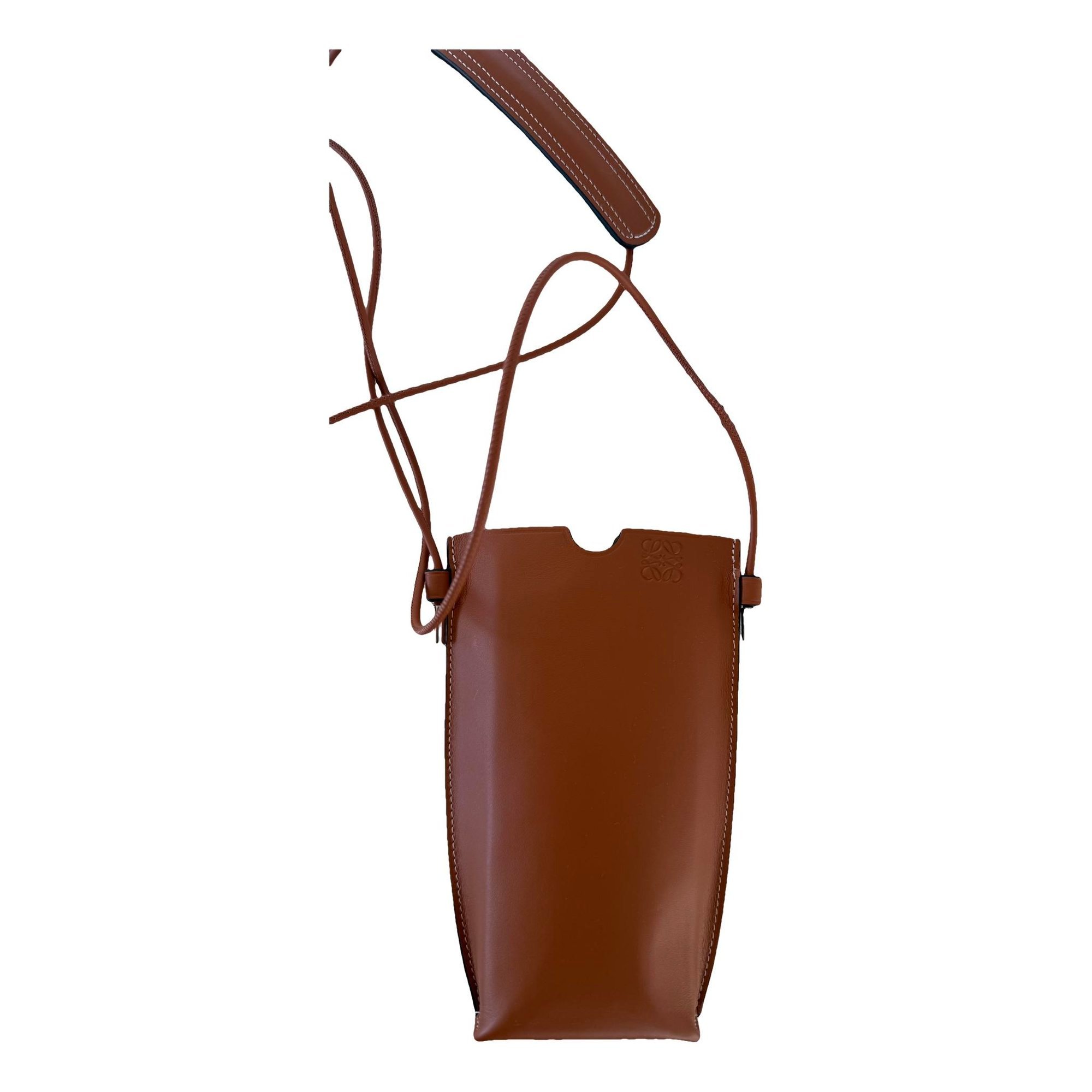 Gate Pocket leather crossbody bag