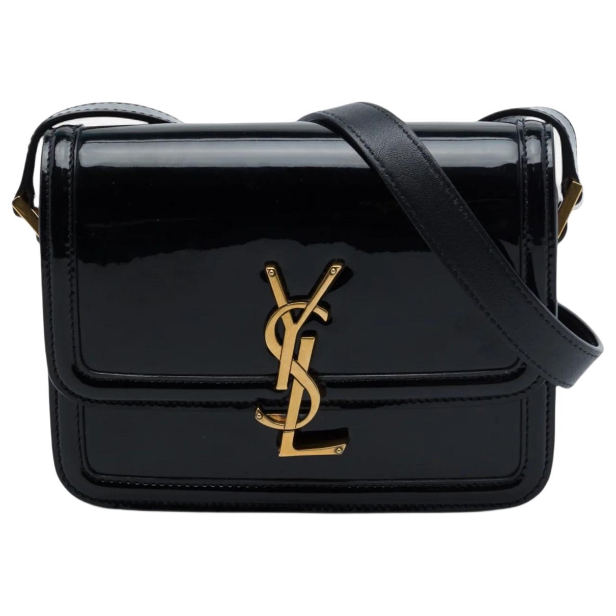 Solférino leather satchel