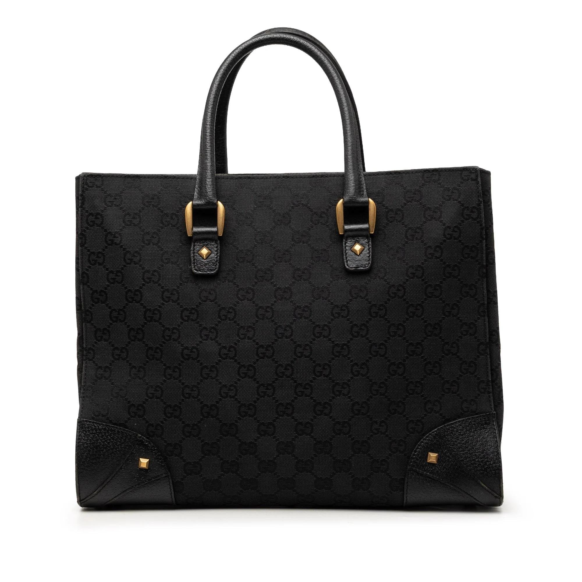 Gucci B leather handbag