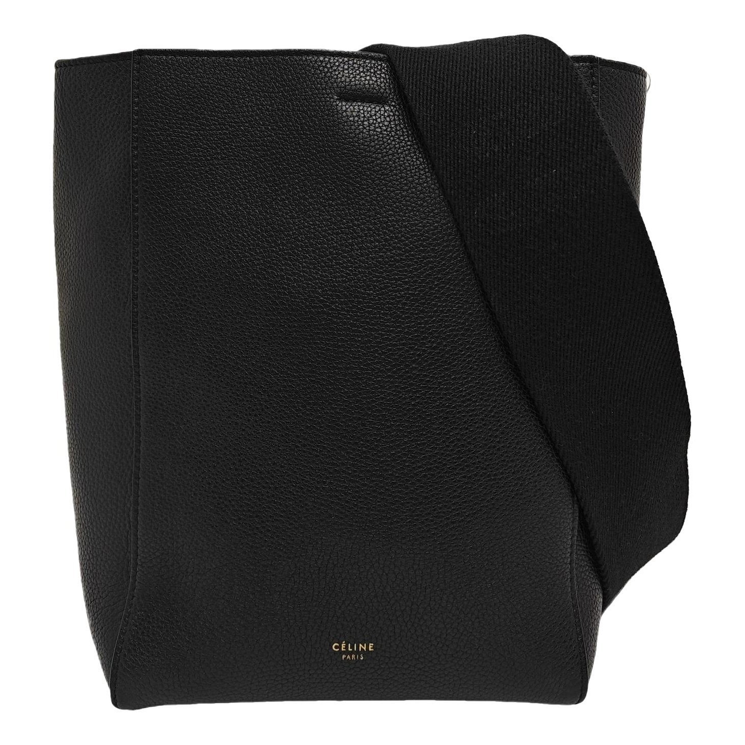 Seau Sangle leather handbag