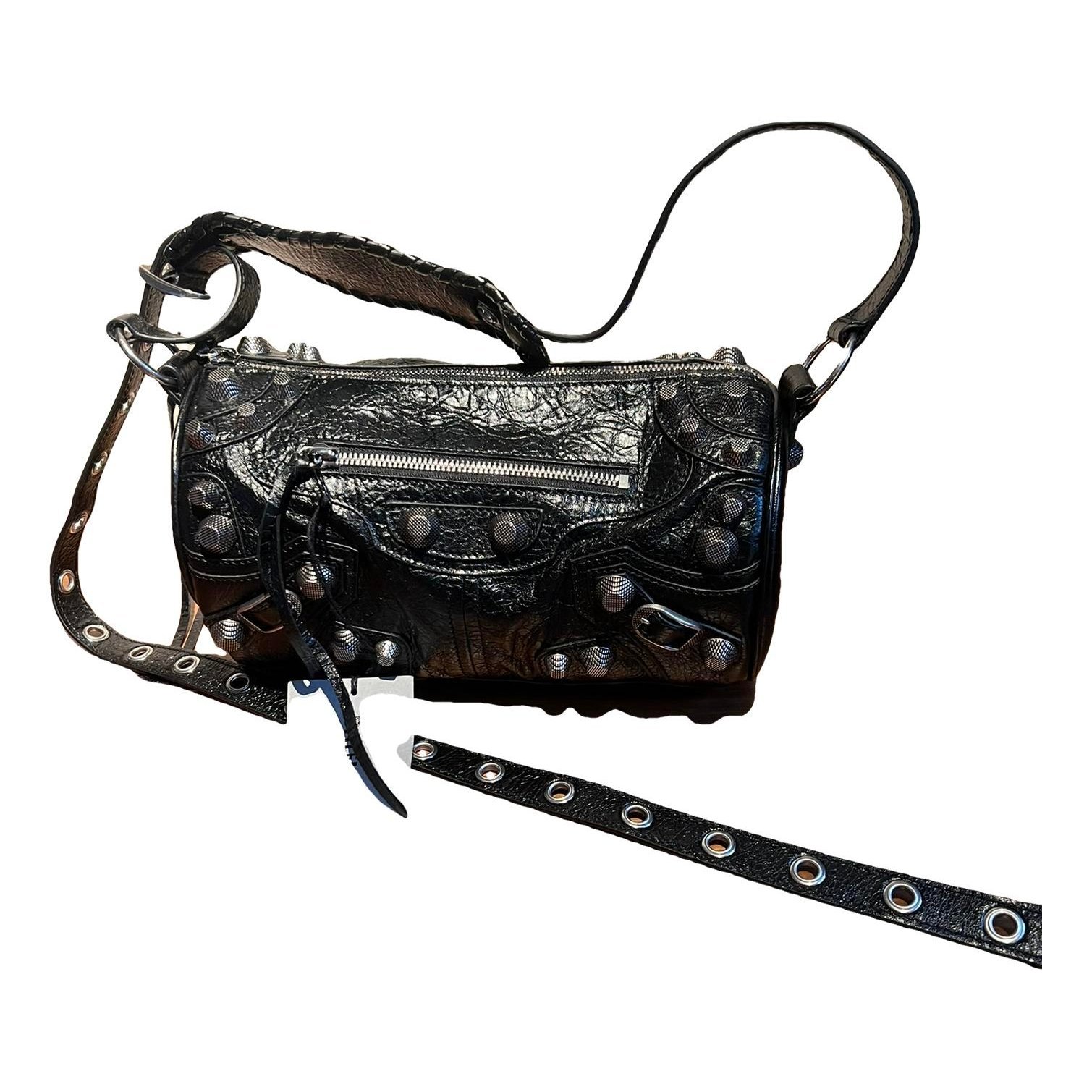 Le Cagole leather crossbody bag