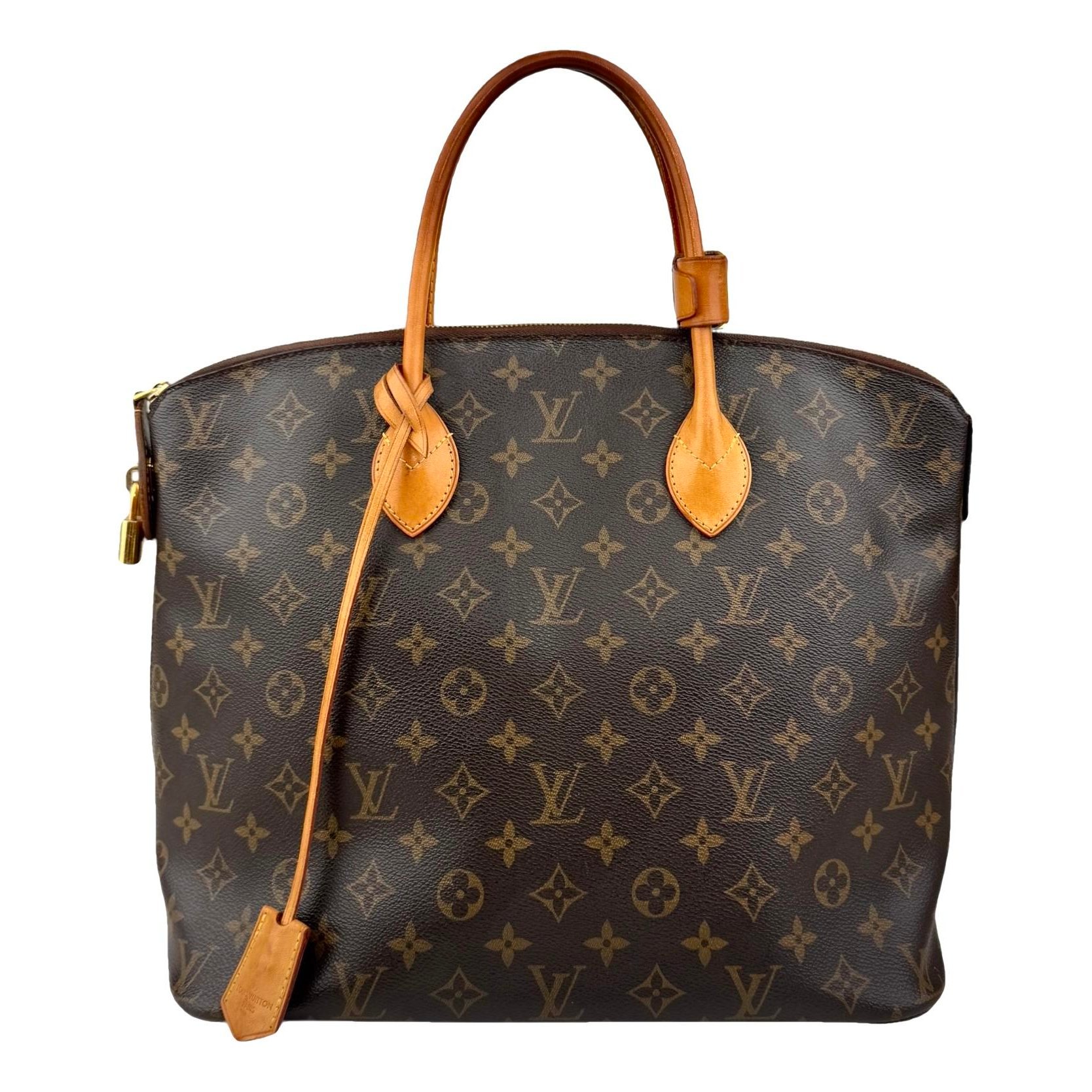 Lockit leather handbag
