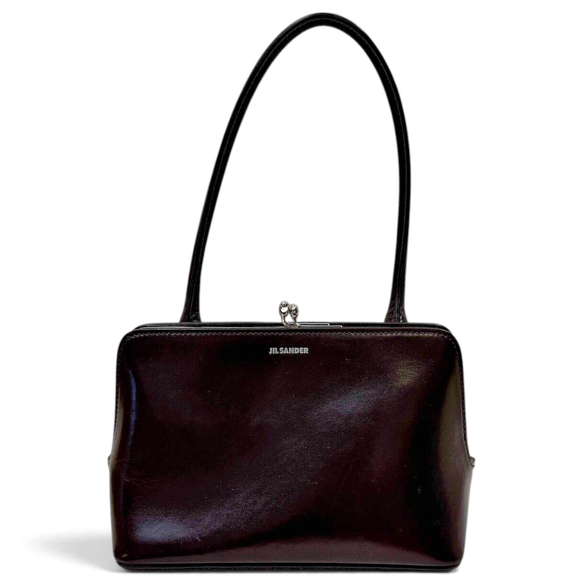 Goji leather handbag