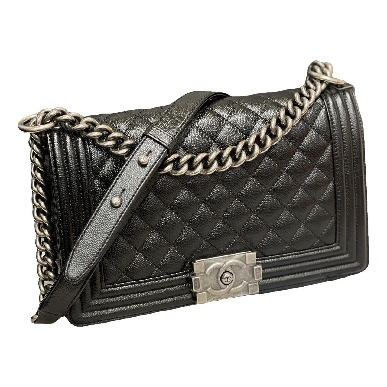 Boy leather crossbody bag
