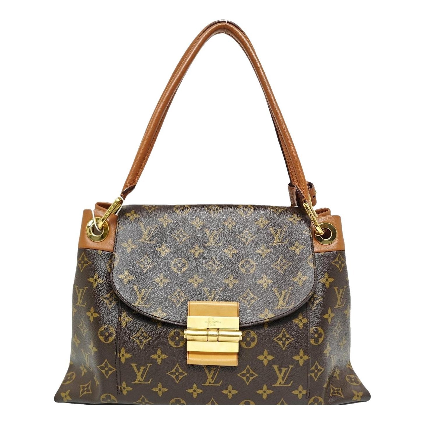 Olympe leather handbag