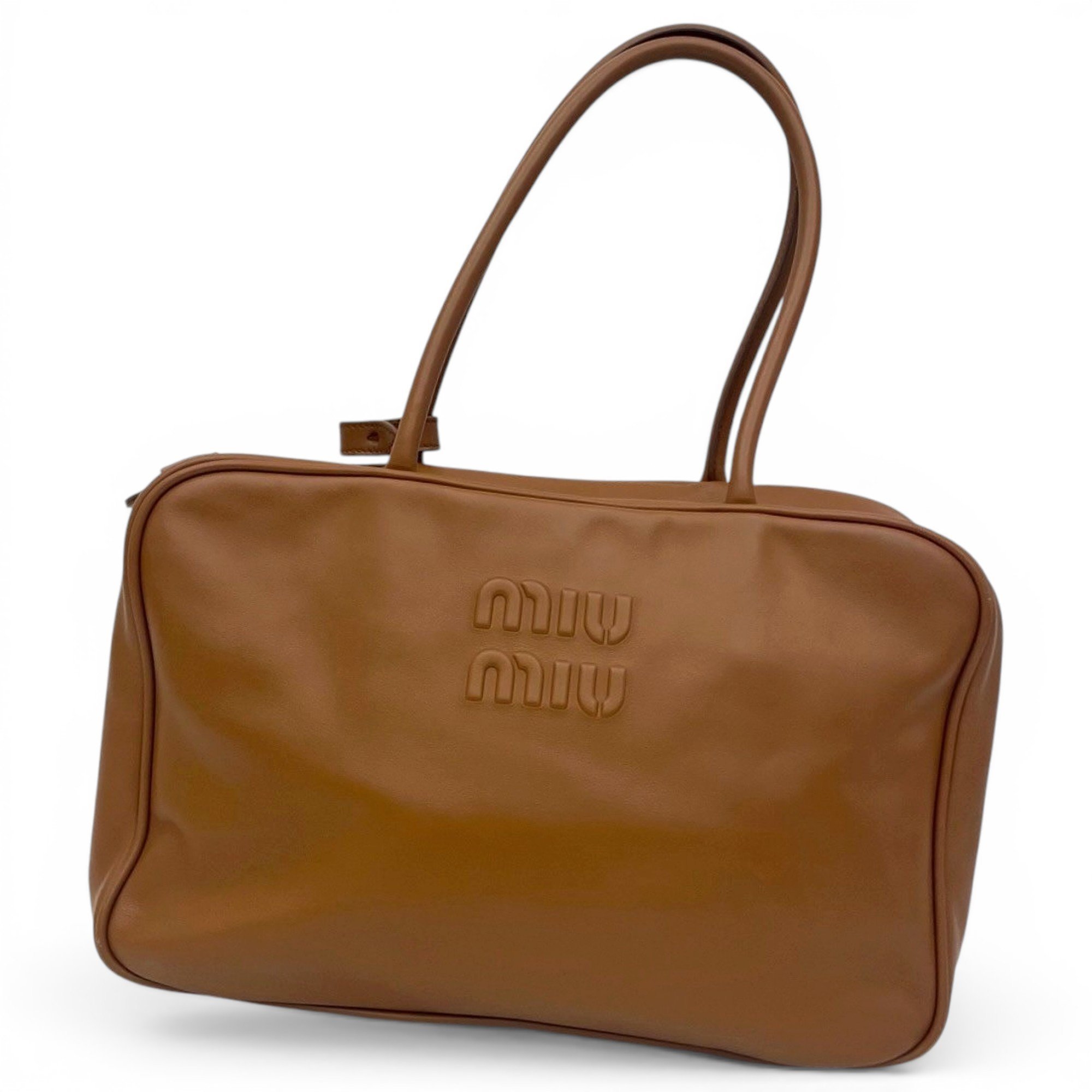 Beau leather handbag
