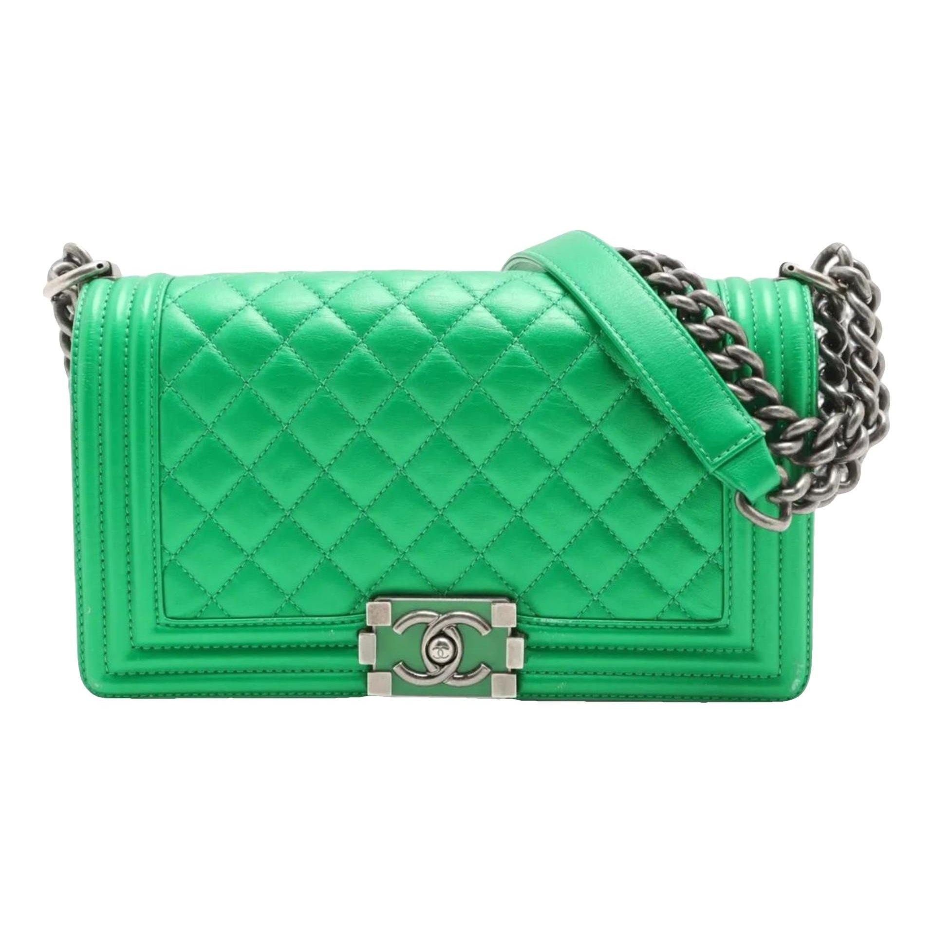 Boy leather crossbody bag