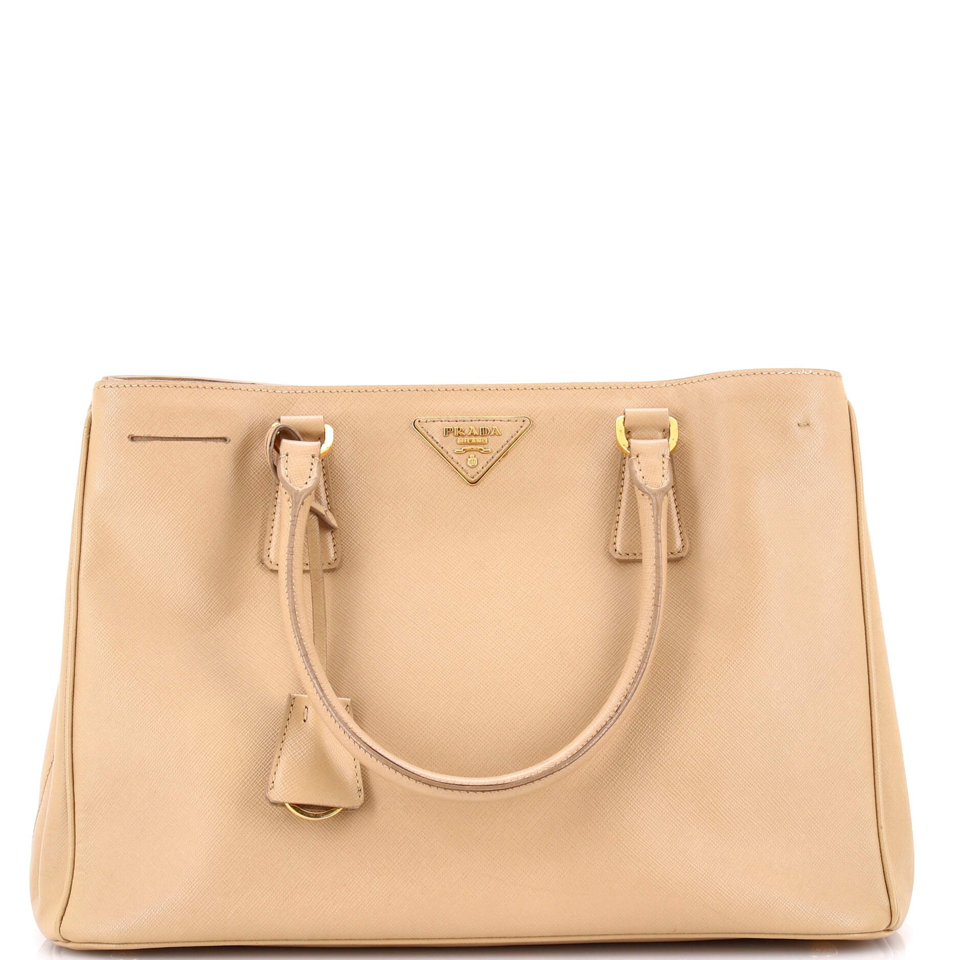 Prada Gardener&#39;s Tote Saffiano Leather Medium