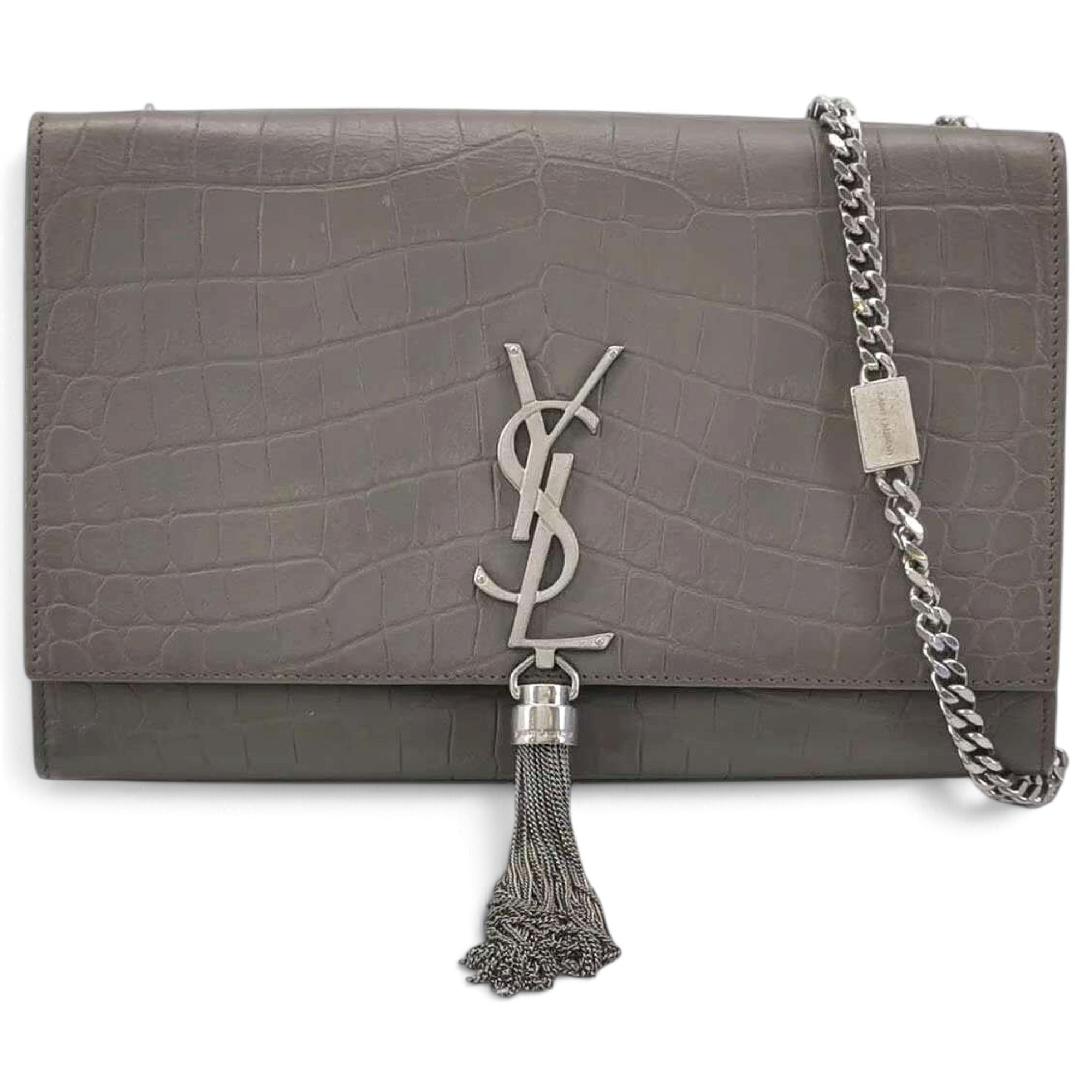 Pompom Kate leather handbag