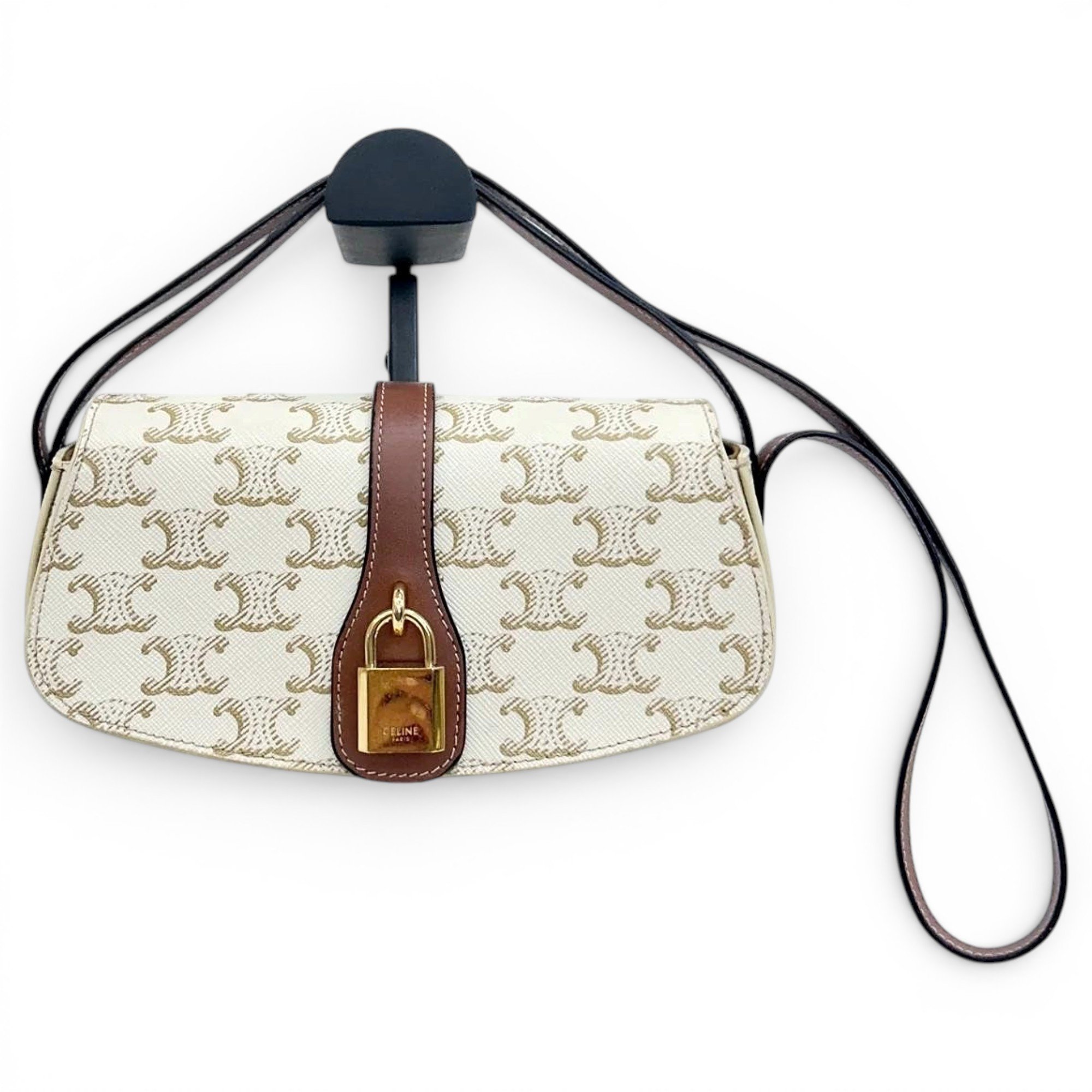 Celine Tabou leather handbag