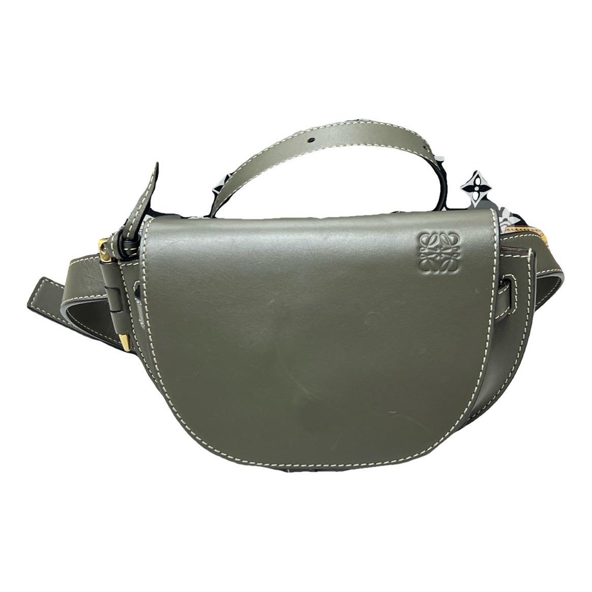 Gate leather handbag