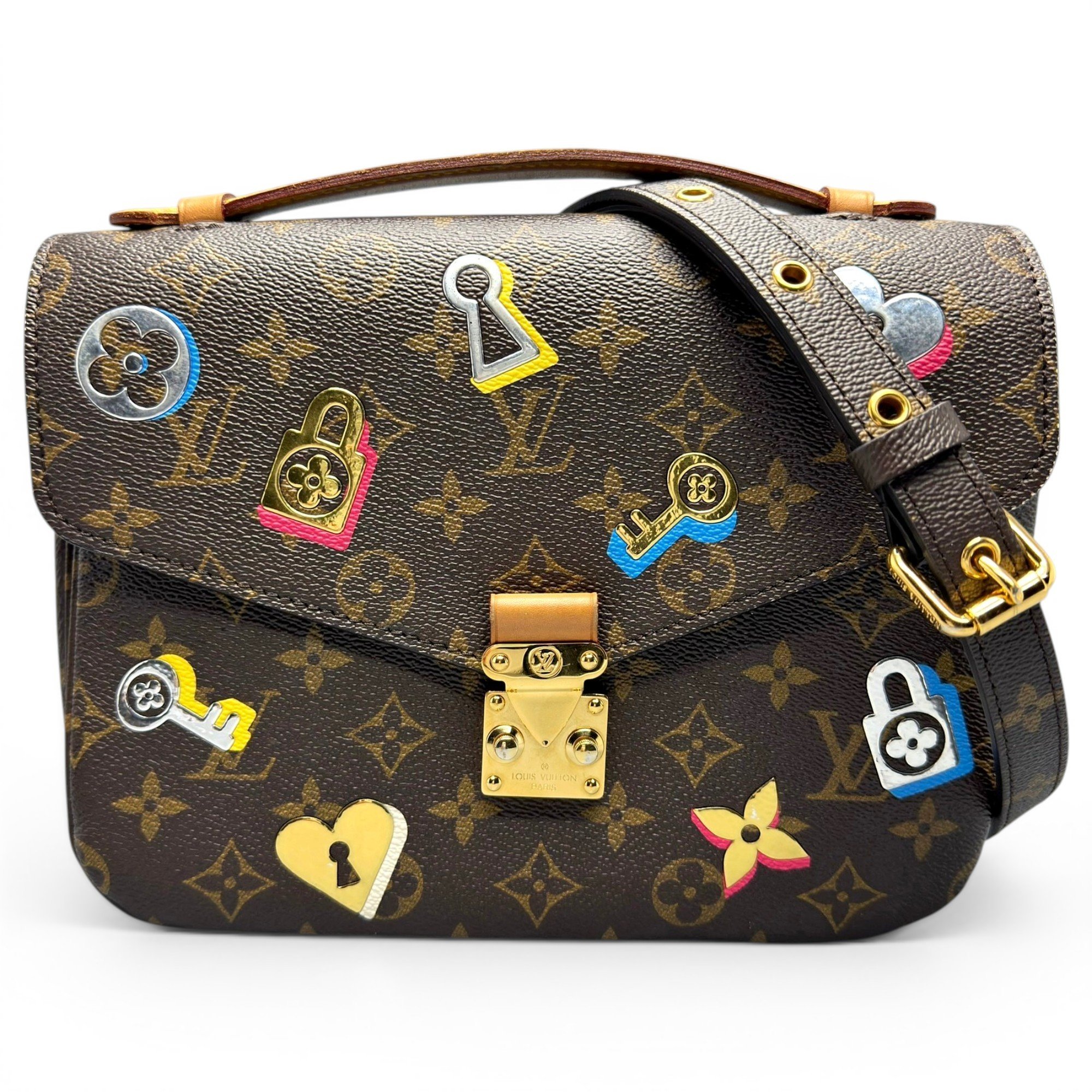 Metis leather handbag