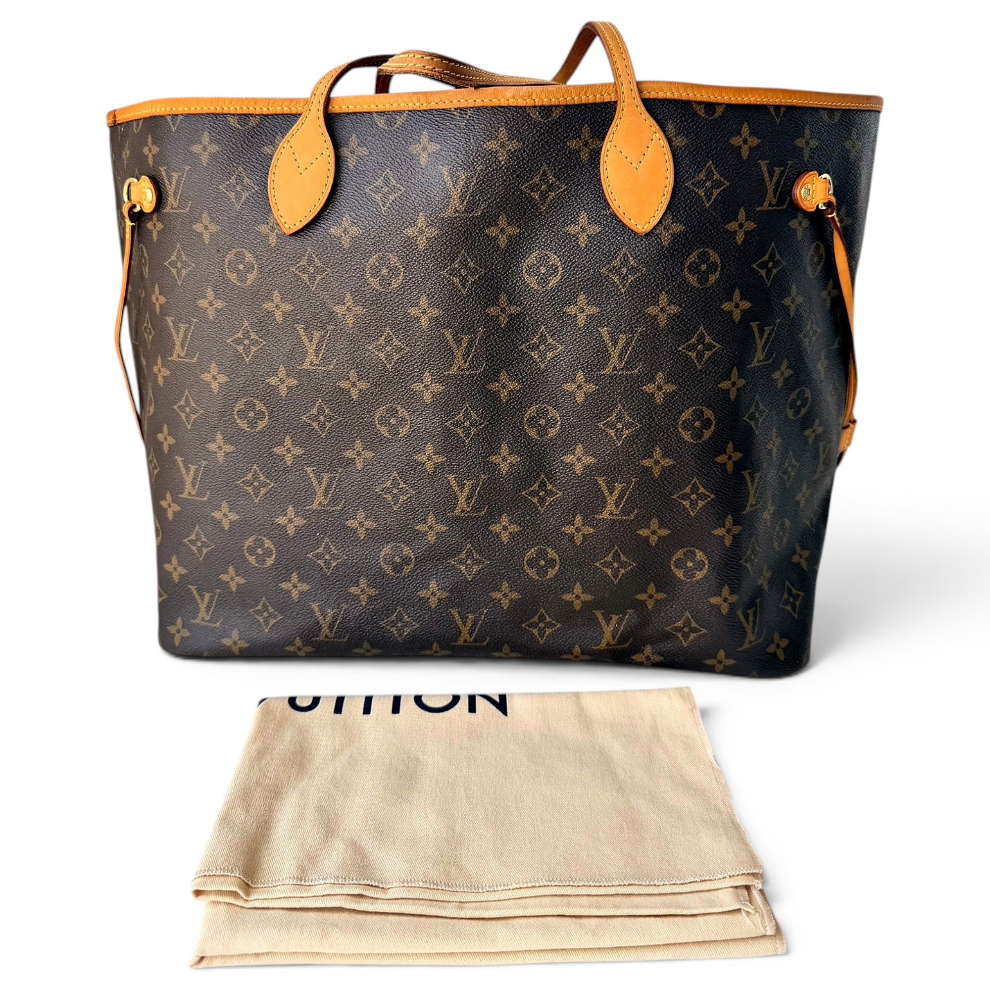 Neverfull leather crossbody bag