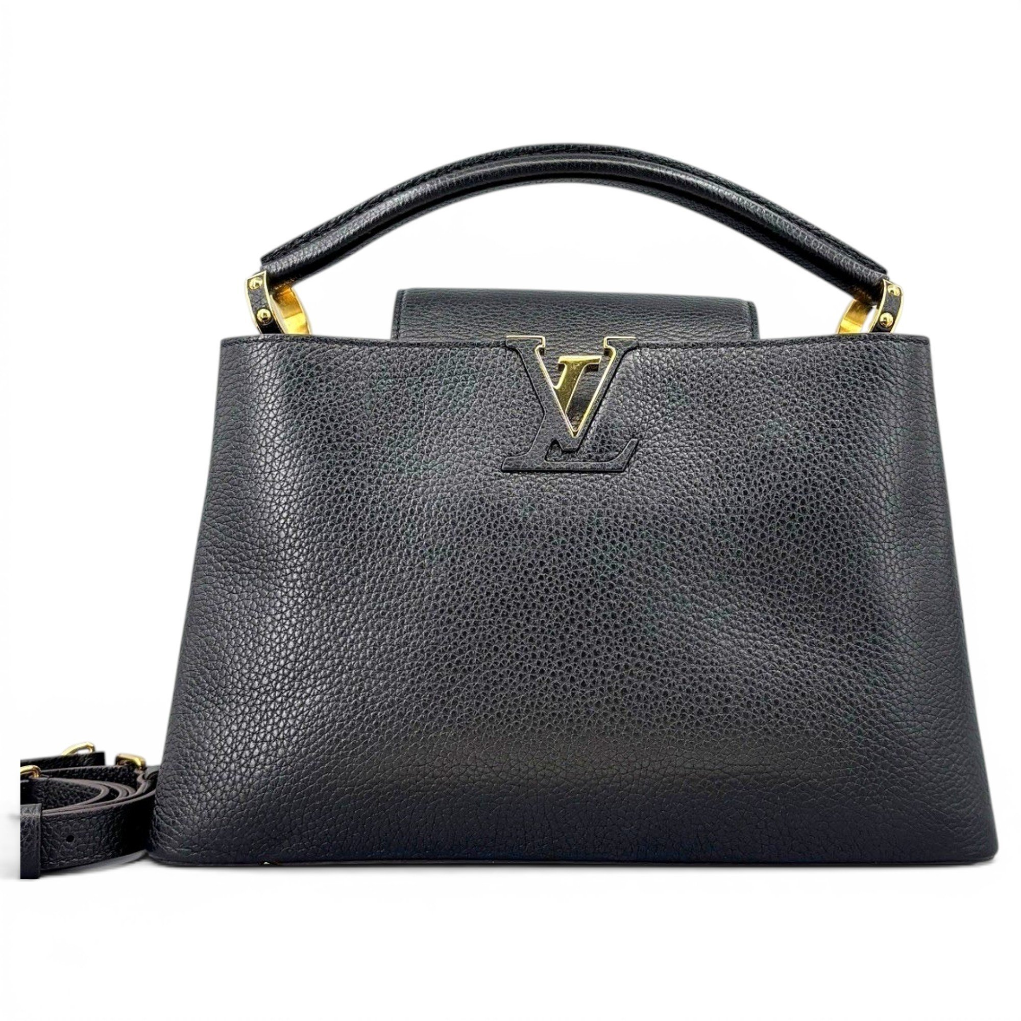 Capucines leather handbag
