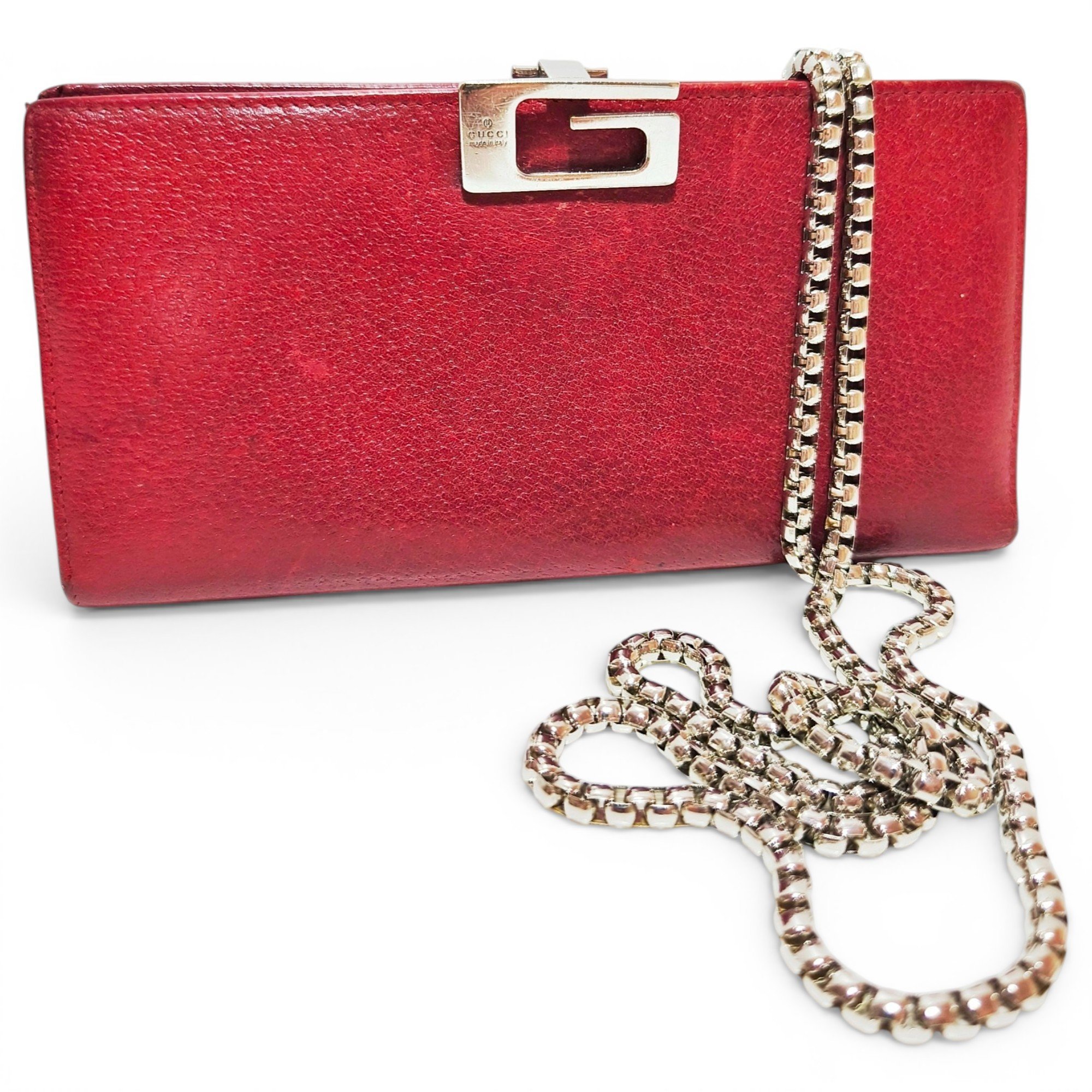 Leather crossbody bag
