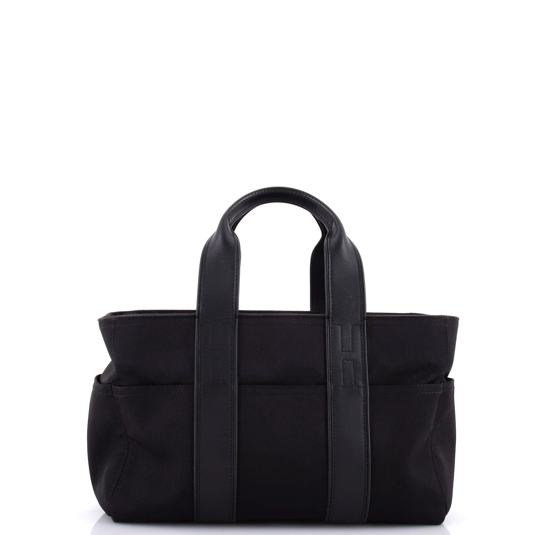 Hermes Acapulco Tote Toile and Leather PM