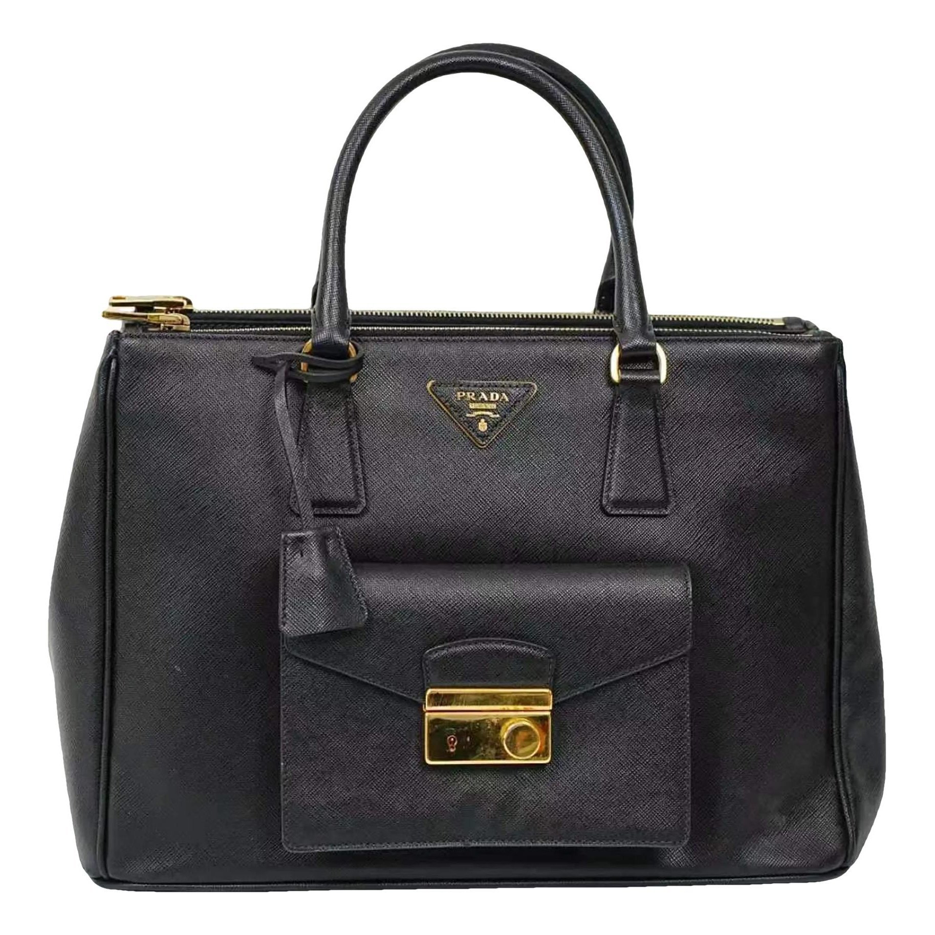 Galleria leather handbag